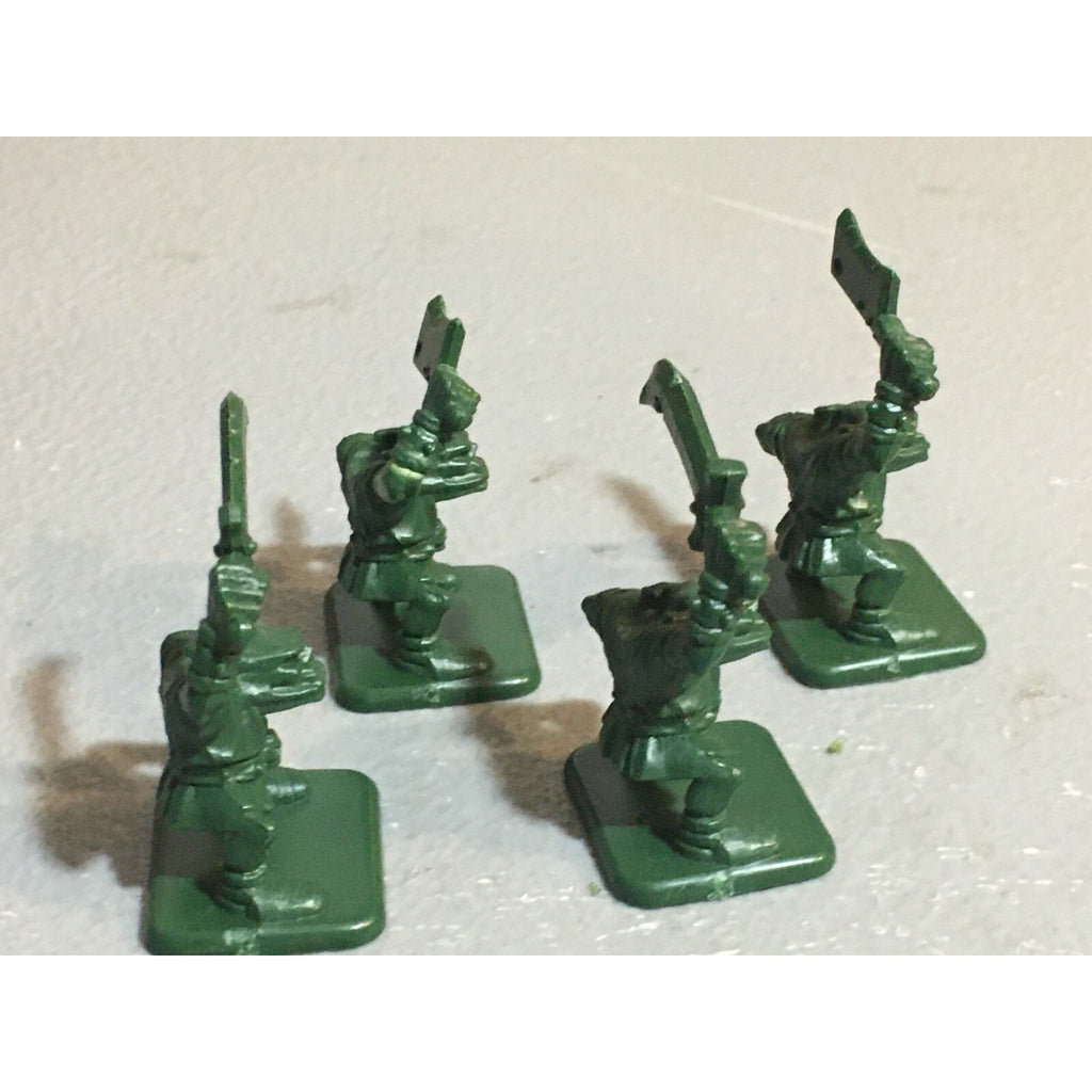 A6545 HEROQUEST SYSTEM MONSTERSORCS 4 PK MILTON BRADLEY 1990