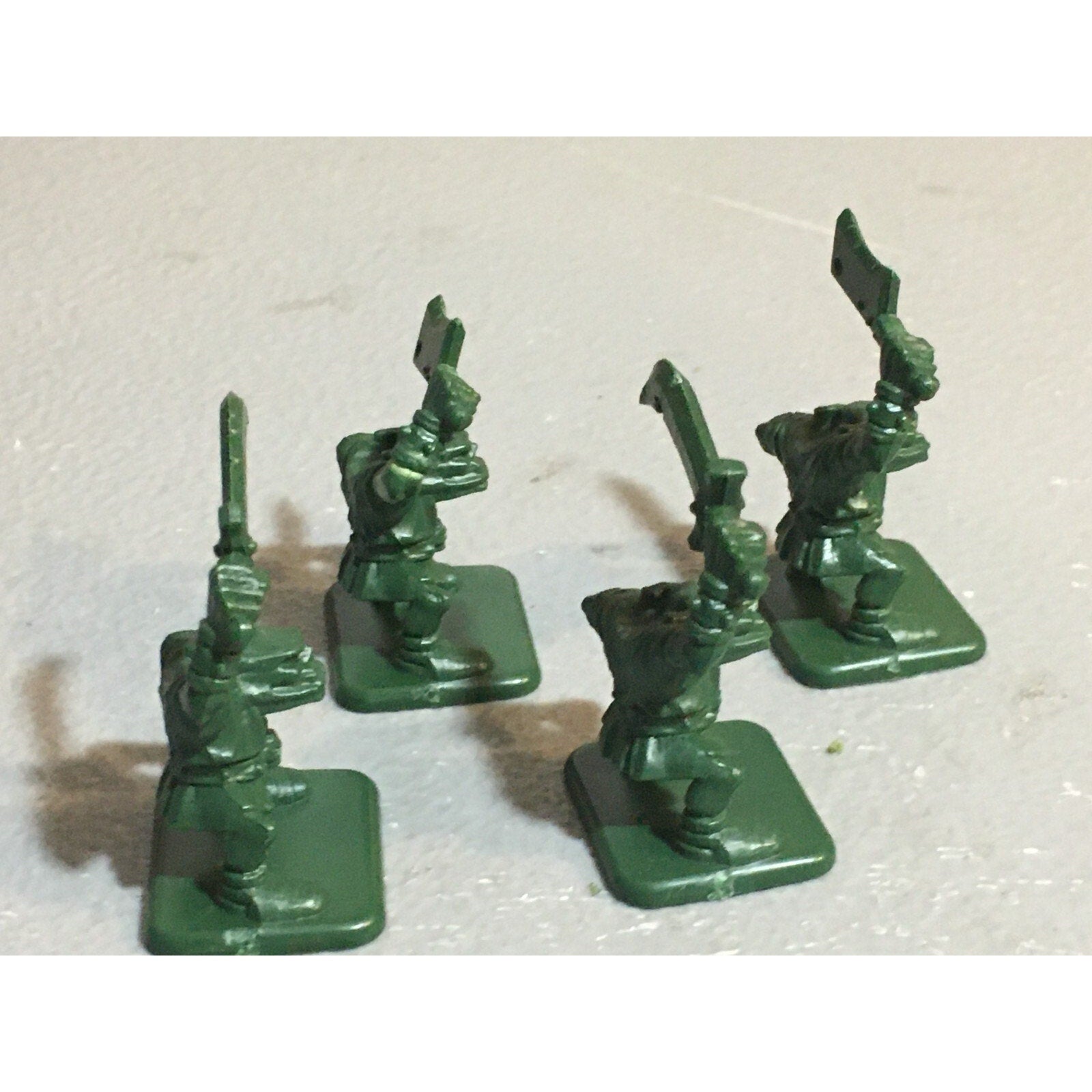 A6545 HEROQUEST SYSTEM MONSTERSORCS 4 PK MILTON BRADLEY 1990