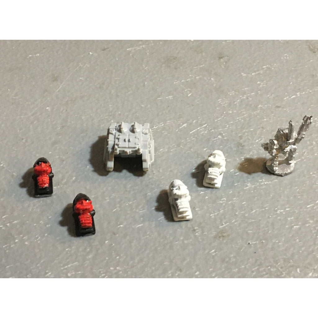 A21347 EPIC 40K SPACE MARINES 4 BIKES & METAL DREADNOUGHT GW GAMES WORKSHOP