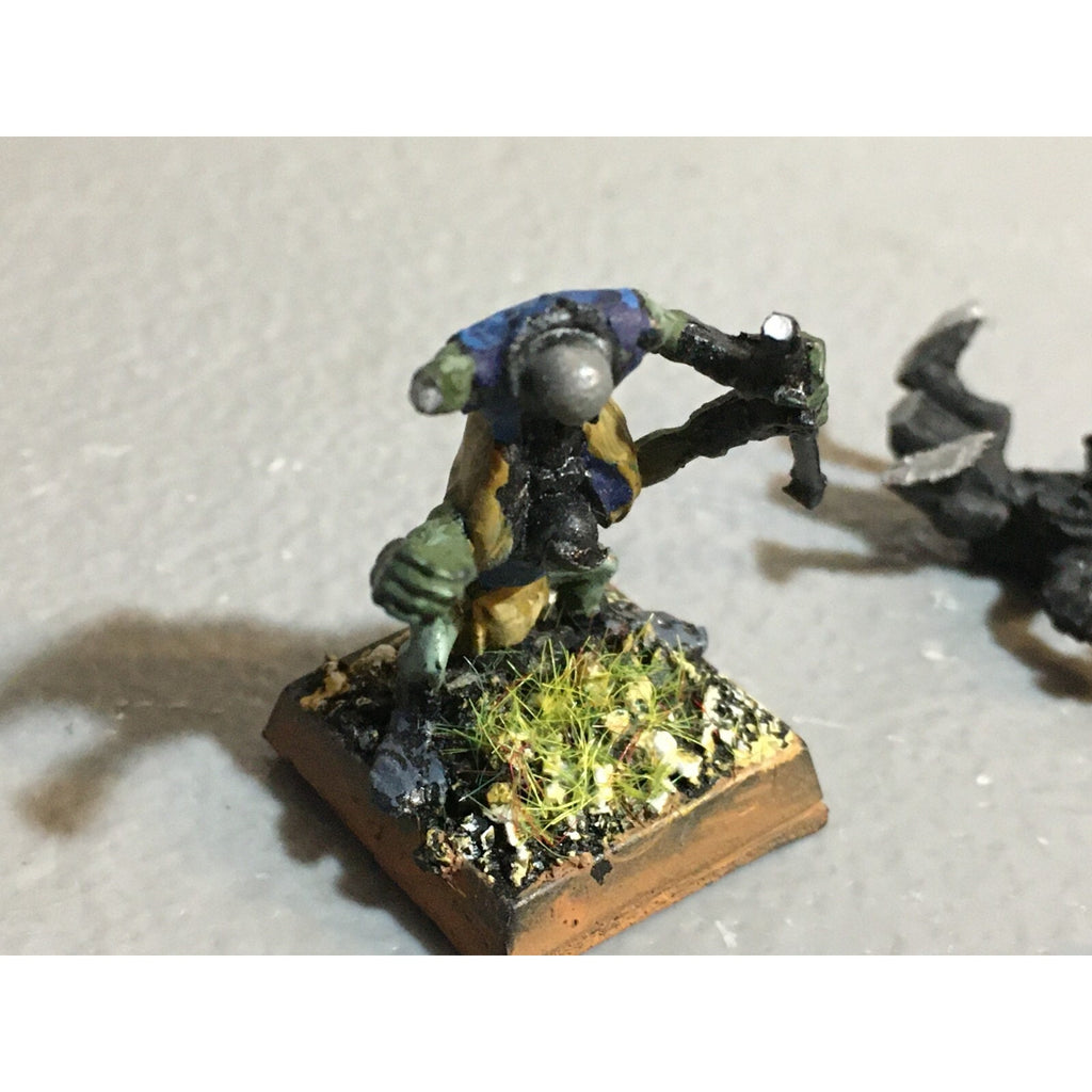 A23405 WARHAMMER FANTASY OGRE KINGDOMS LOT GNOBLARS + EXTRA HEADS GW