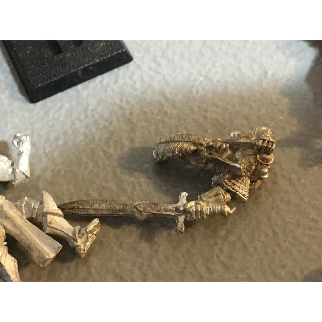 A24883 WARHAMMER FANTASY ALL METAL ELF LOT UNKNOWN CHAMPION GLADE LANCER GW
