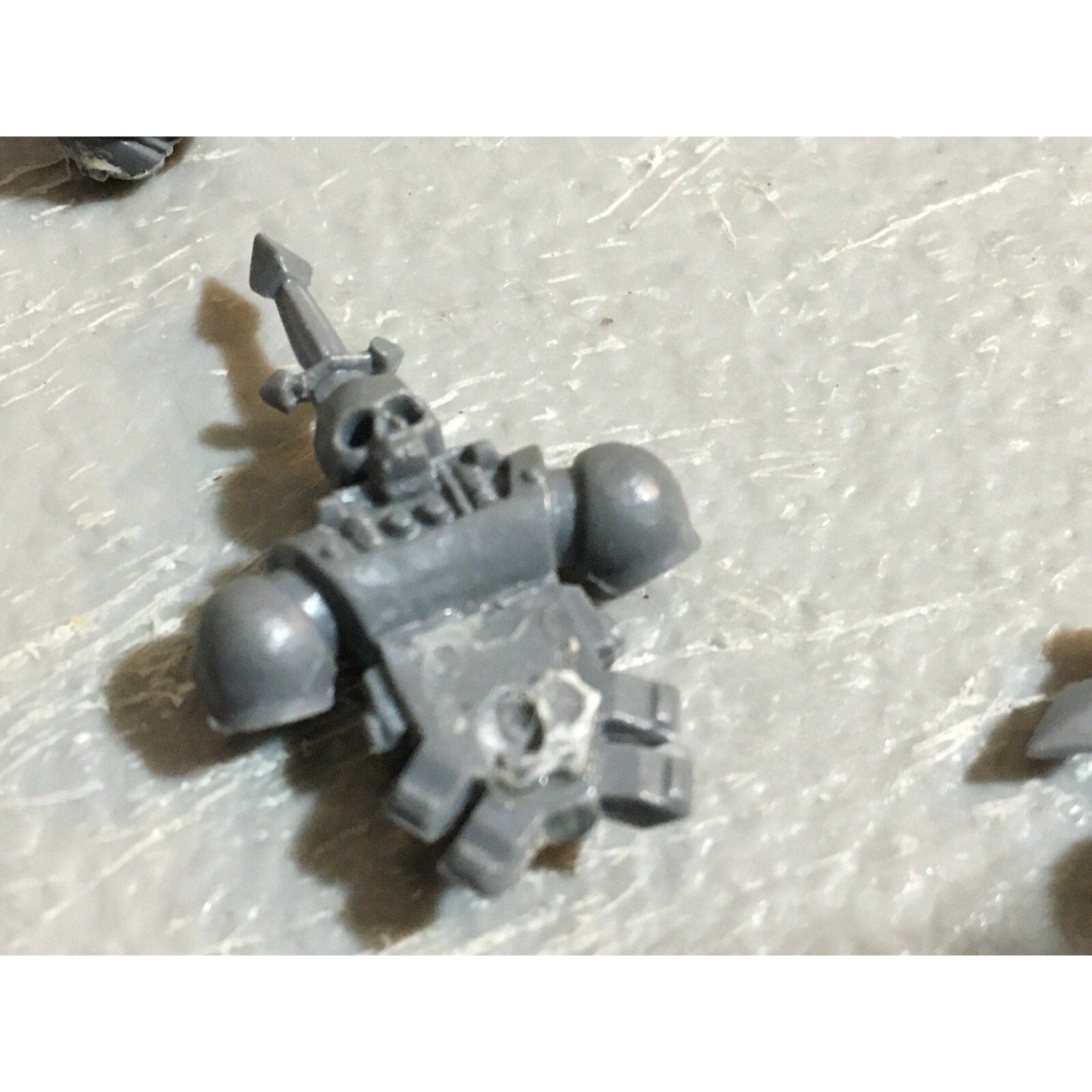 A23148 WARHAMMER 40K SPACE MARINES DARK ANGELS BITS LOT BACKPACKS GAMES WORKSHOP