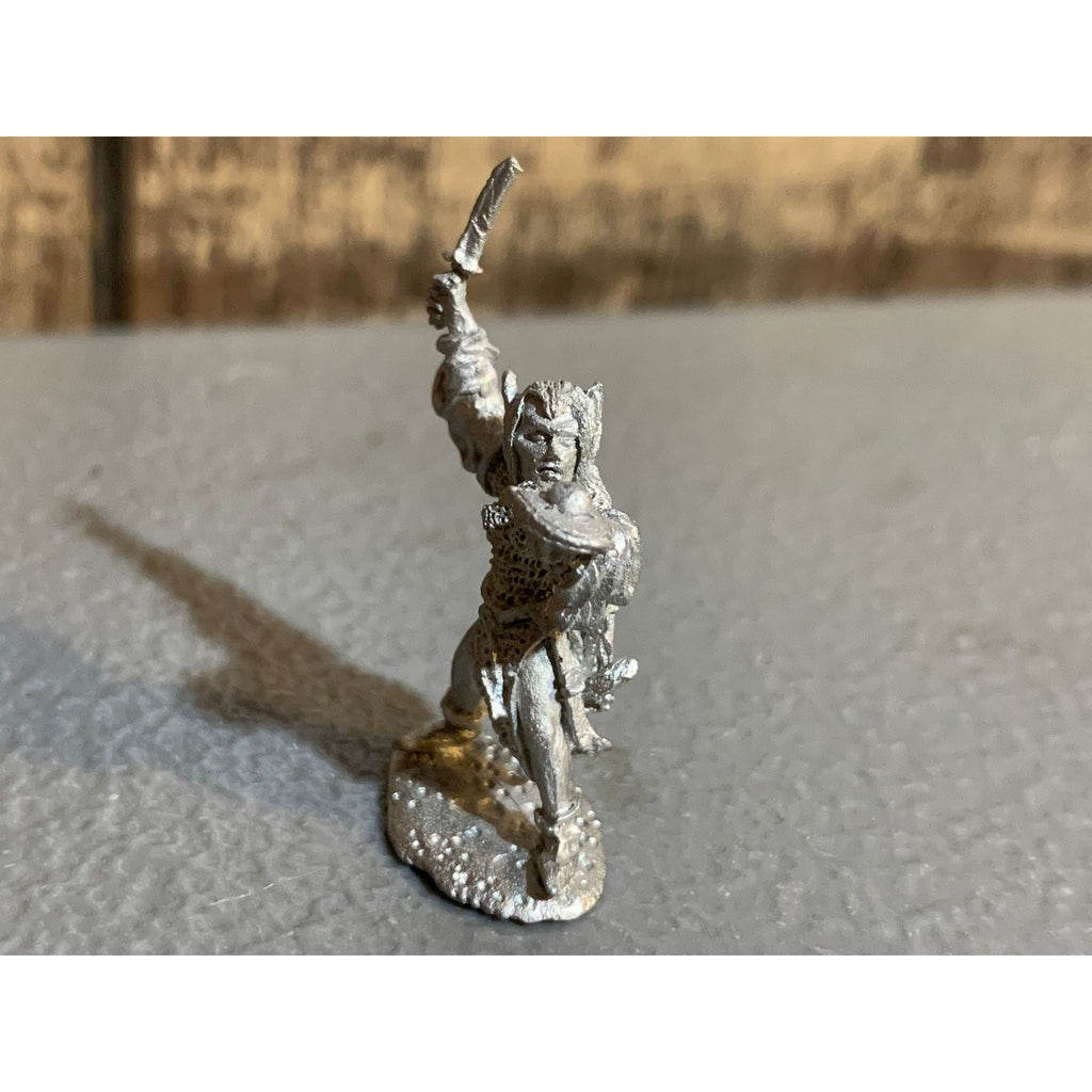 A30700 1ST ED CITADEL WARHAMMER DARK ELF METAL NZANDRA DEVILCONSORT W/ SWORD