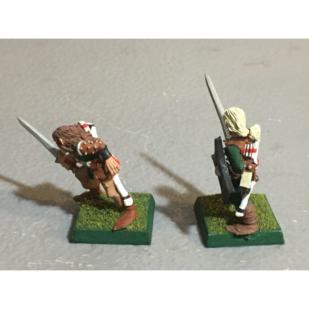 A18761 WARHAMMER FANTASY MARAUDER METAL WOOD ELVES WARRIORS 2 PK GW