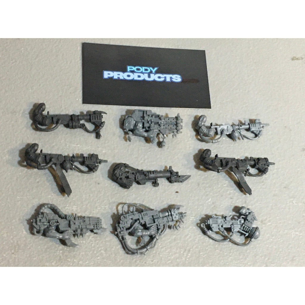 A33566 WARHAMMER 40K SPACE ORKS BITS LOT LOOTA BURNA ARMS GW GAMES WORKSHOP