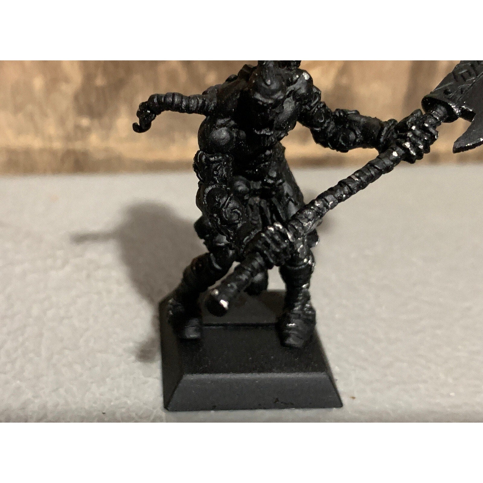 A10469 RACKHAM CONFRONTATION METAL OOP GIANT BARBARIAN WITH HALBERD