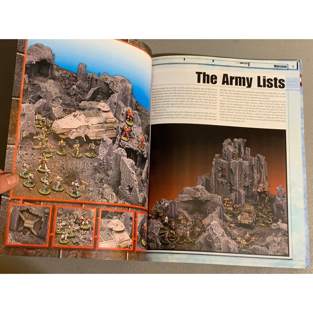 A31648 WARZONE MUTANT CHRONI HHG HEARTBREAKER ARMY BOOK PLAYED THE FORCES OF WAR