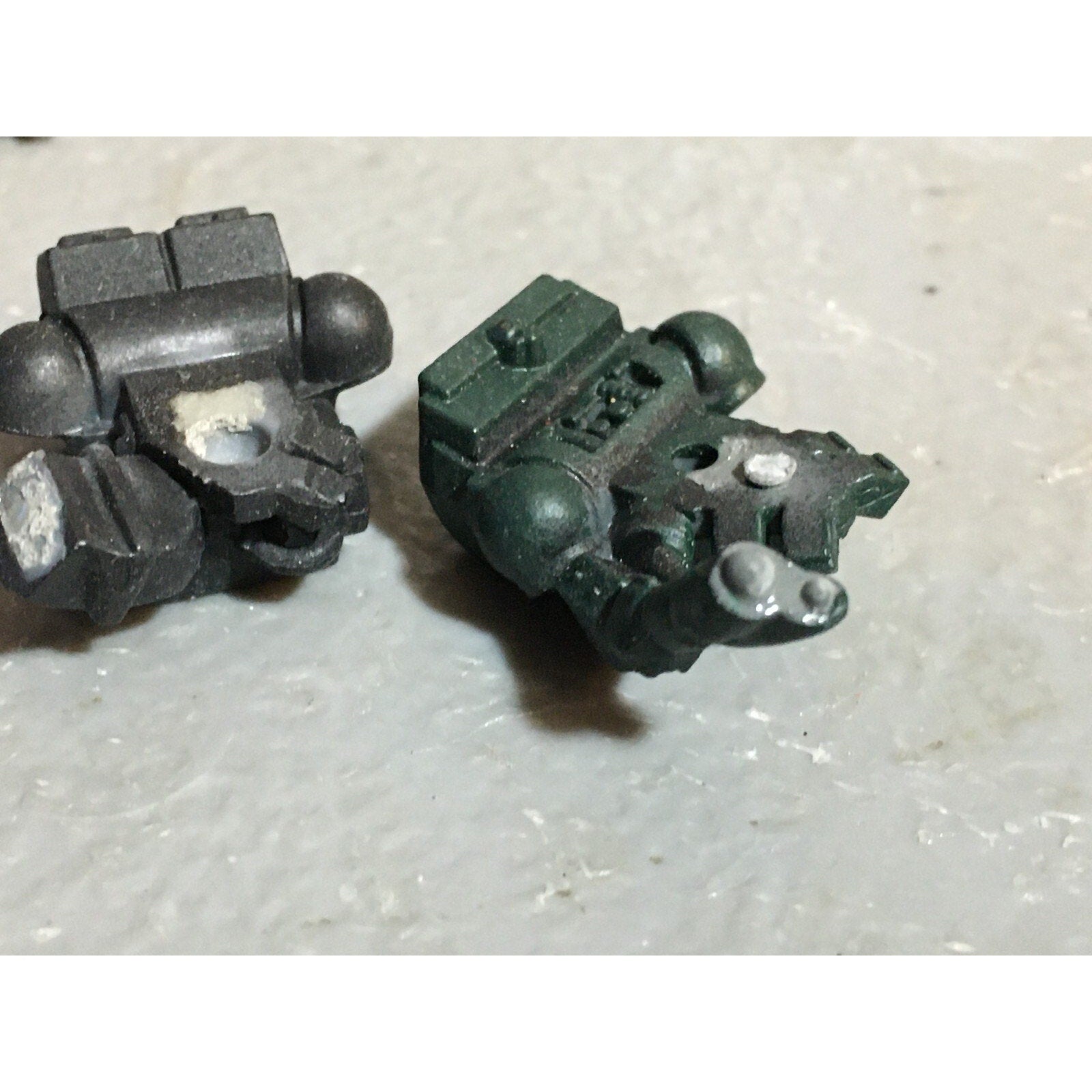 A23265 WARHAMMER 40K SPACE MARINES BITS LOT MIXED HEAVY BACKPACK MISSILE GW