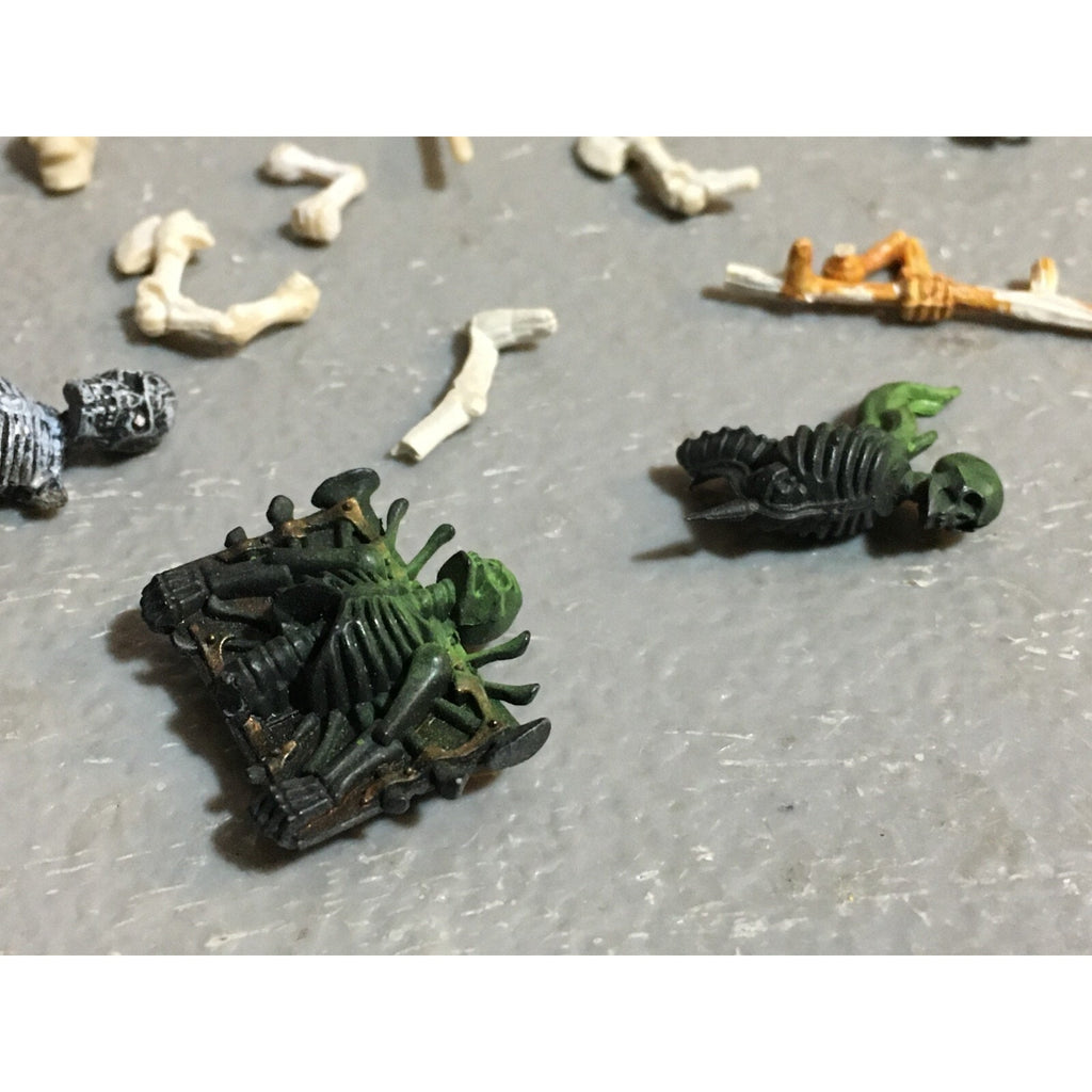A23461 WARHAMMER FANTASY VAMPIRE COUNTS UNDEAD BITS LOT OLD SKELETONS GW