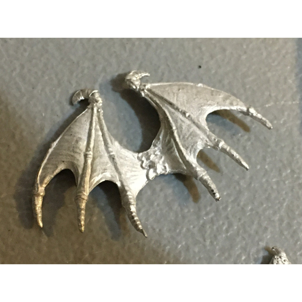 A33853 WARHAMMER 40K TYRANIDS BITS LOT METAL GARGOYLE WINGS 2PK & CHAOS FURY 2PK
