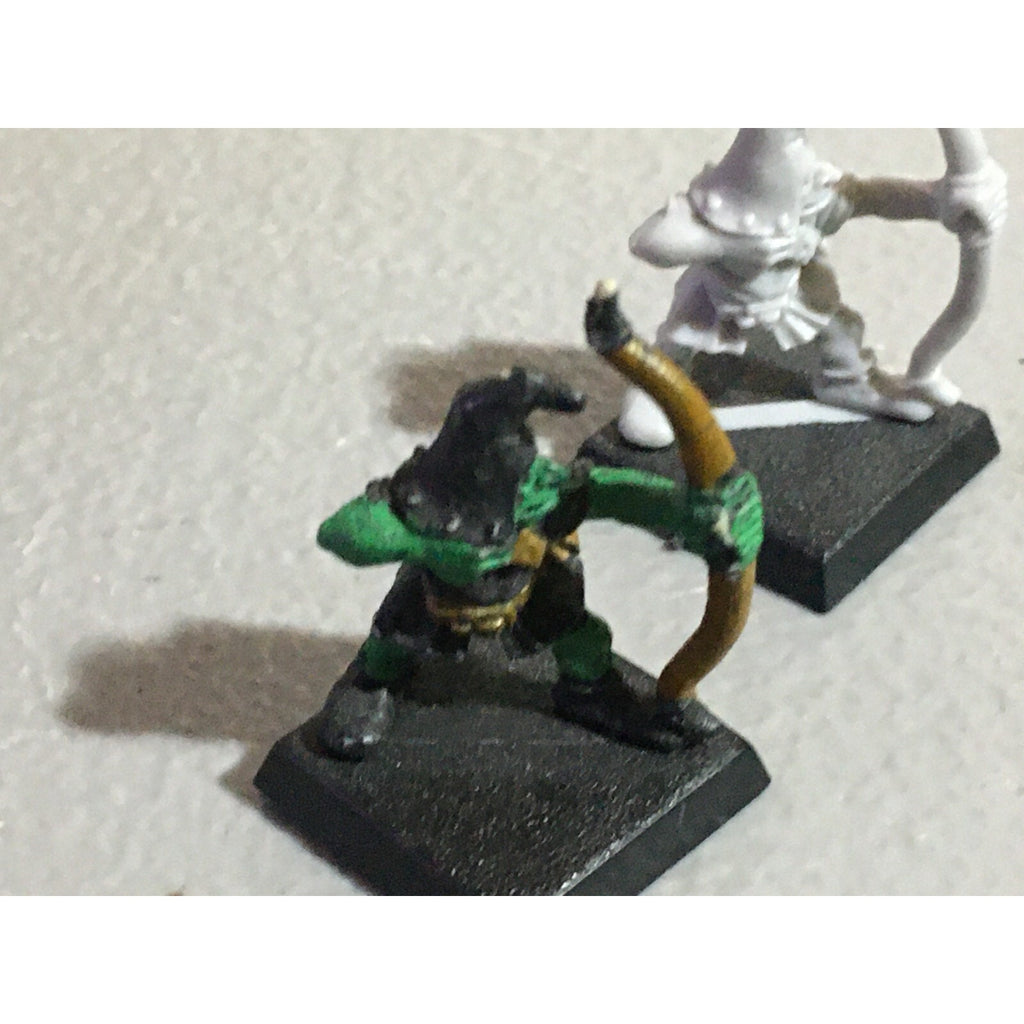 A22311 WARHAMMER FANTASY ORCS & GOBLINS BITS LOT GOBLIN ARCHER GAMES WORKSHOP GW