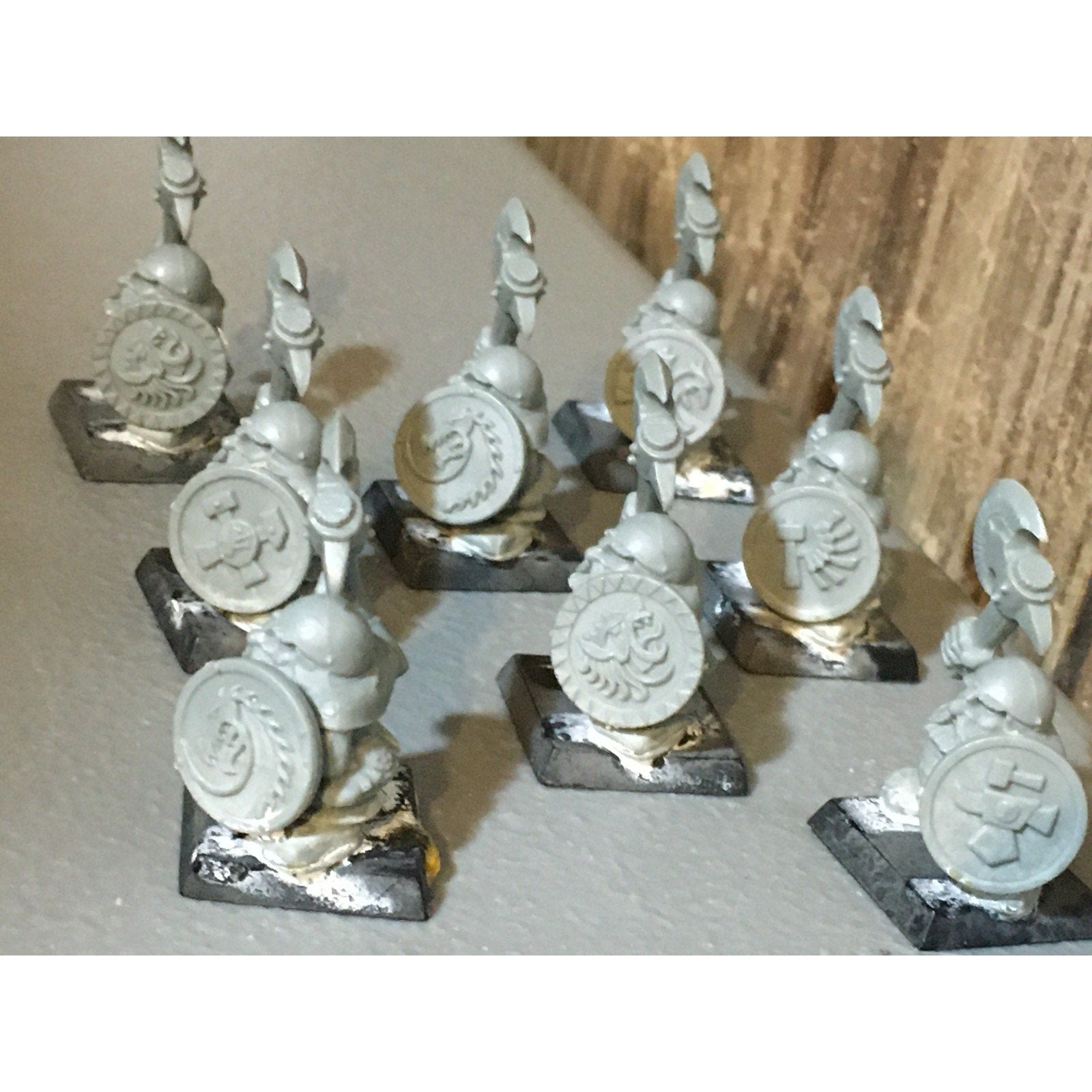 A33416 WARHAMMER FANTASY OLD WORLD QUEST DWARFS DWARF MONOPOSE 8 PK GW 4TH ED