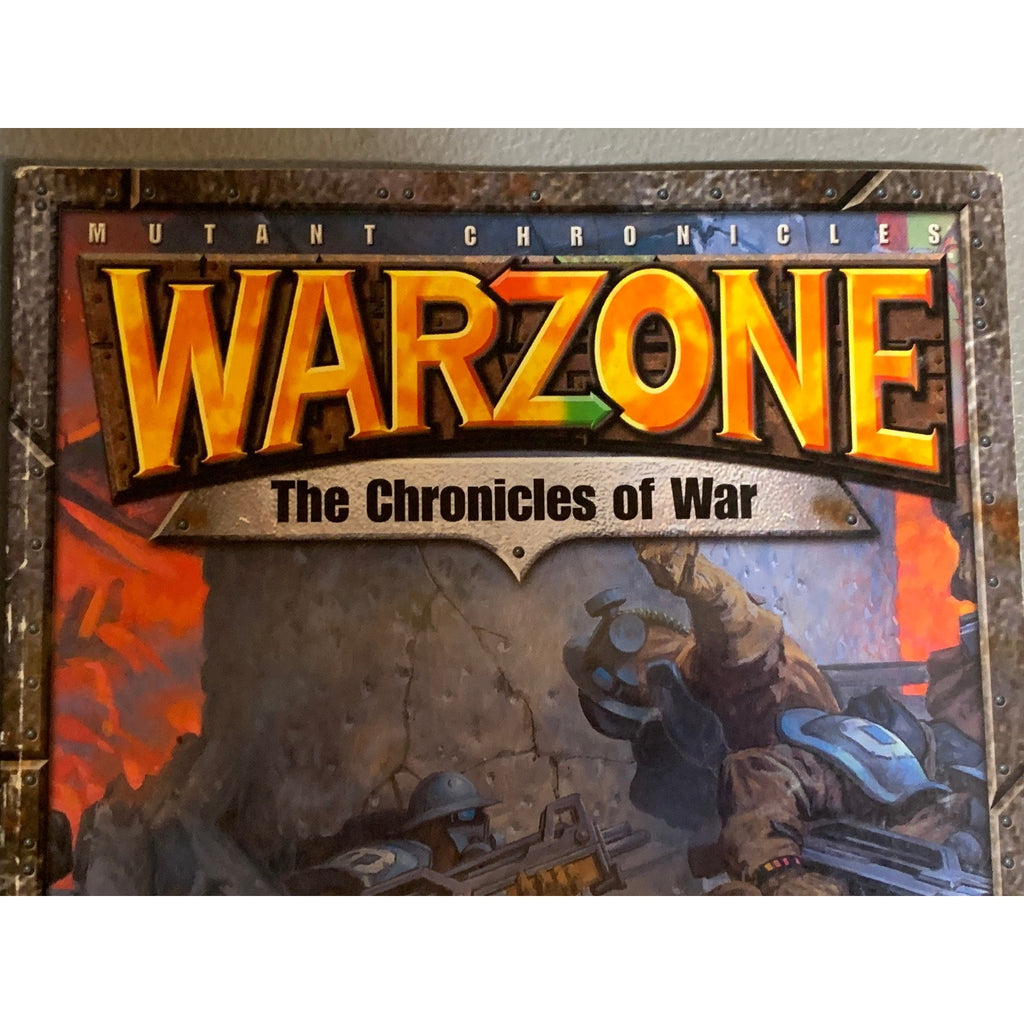 A31656 WARZONE MUTANT CH HHG HEARTBREAKER ARMY BOOK PLAYED THE CHRONICLES OF WAR