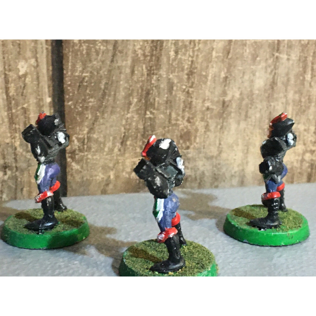 A30119 WARHAMMER BLOOD BOWL METAL DARK ELVES TEAM LINEMEN 3 PK PAINT BASE OOP GW