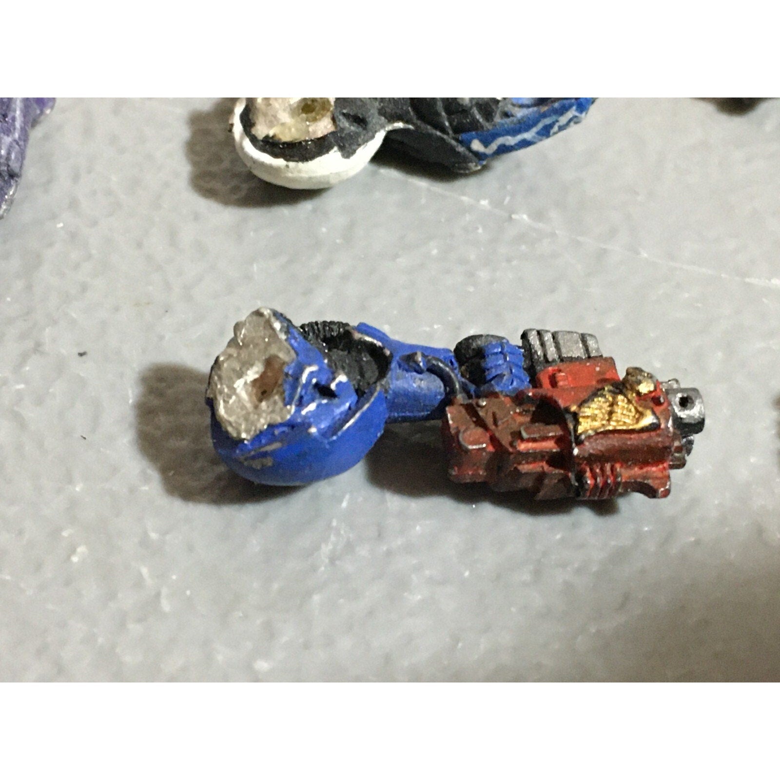 A21012 WARHAMMER 40K SPACE MARINES METAL TERMINATOR BITS LOT ARMS LEGS