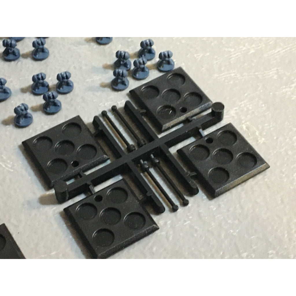 A25124 WARHAMMER 40K EPIC SPACE MARINES TACTICAL 10 STANDS GW
