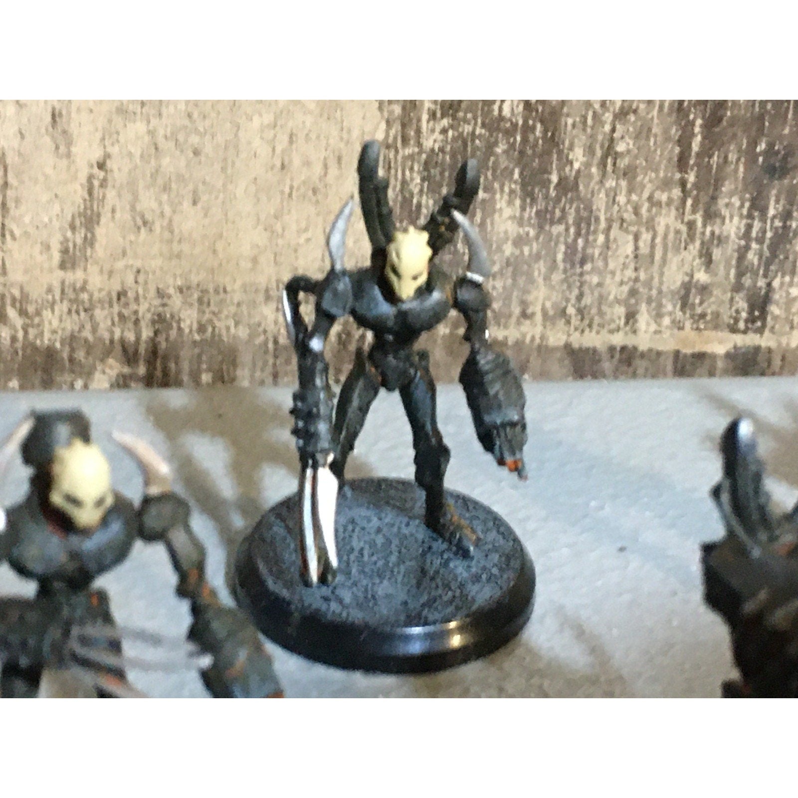 A33514 RACKHAM AT-43 THERIAN STORM GOLEMS 4 PK MINIATURES W CARD