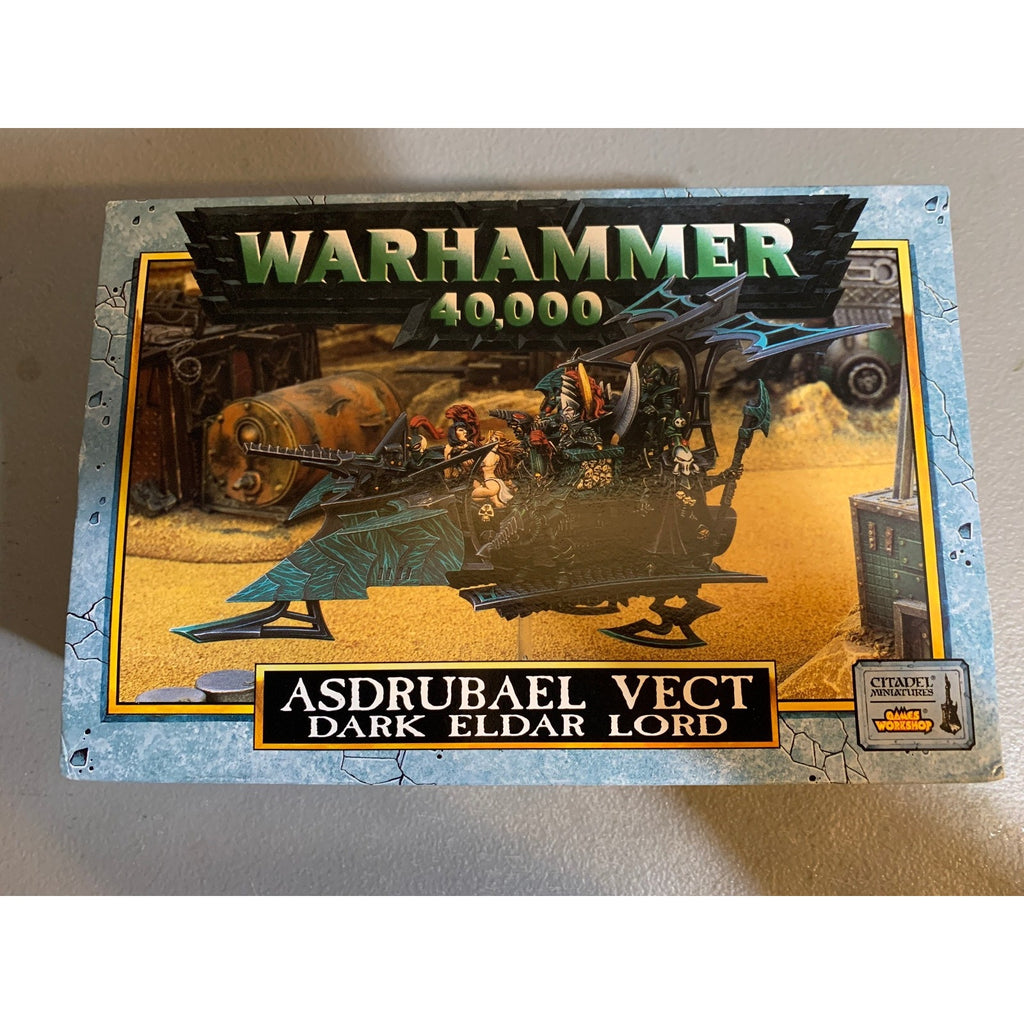 SA31101 WARHAMMER 40K DARK ELDAR DRUKHARI RARE OOP ASDRUBAEL VECT NIB LORD