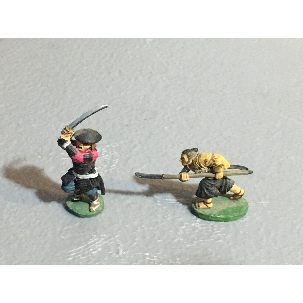 A10158 RAL PARTHA METAL OOP PAINTED ASHIGURU W SWORD & W SPEAR