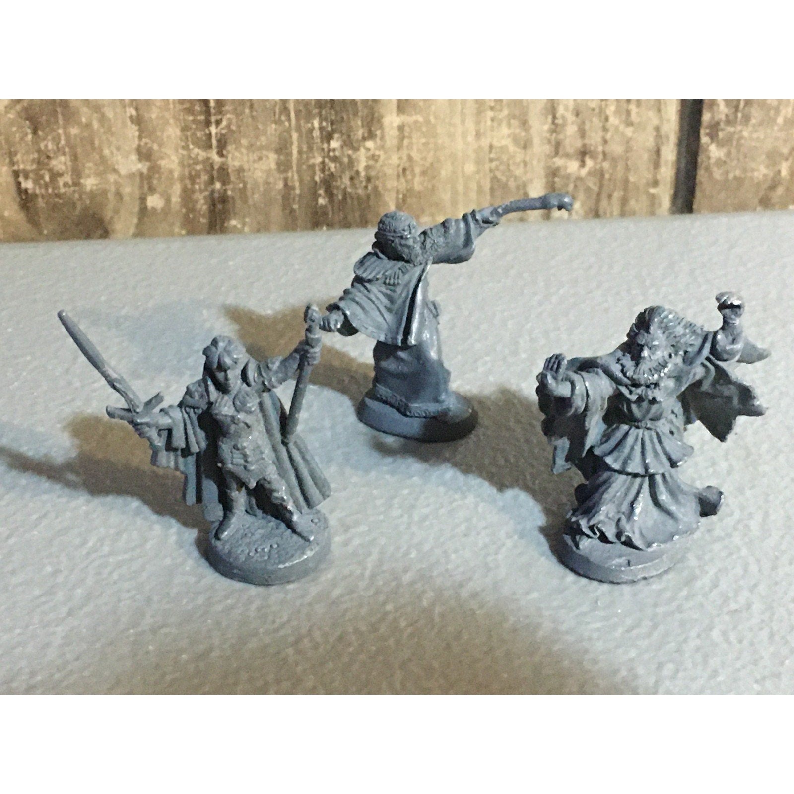 A32619 RAL PARTHA MINIATURES METAL 3 PK WIZARD SORCERER MAGE D&D