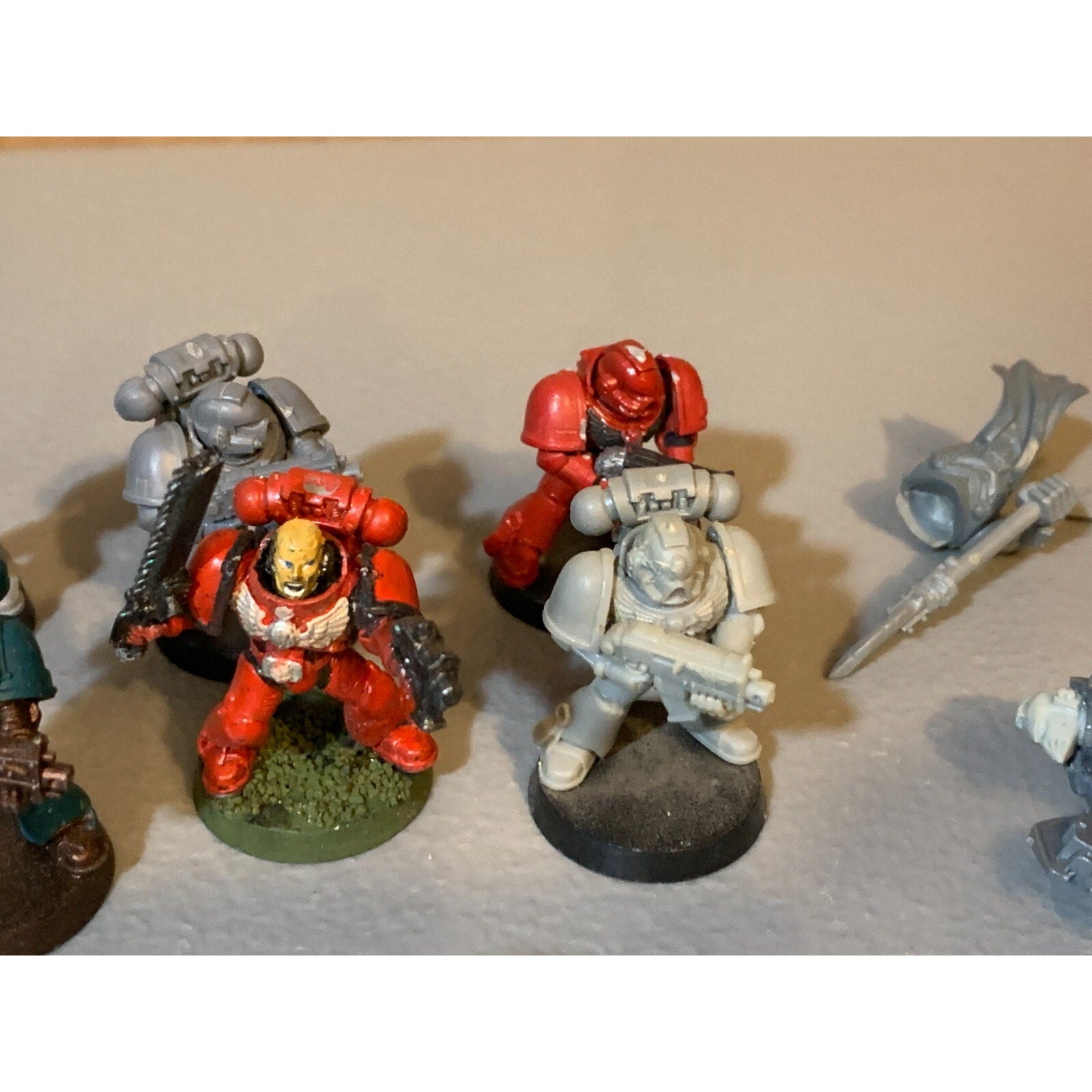 A23056 WARHAMMER 40K SPACE MARINES BITS LOT INCOMPLETE TERMINATOR TACTICAL