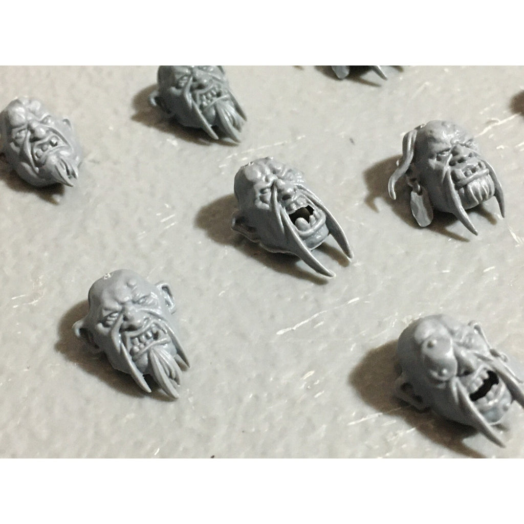 A22577 WARHAMMER FANTASY OGRE KINGDOMS BITS LOT HEADS GAMES WORKSHOP GW