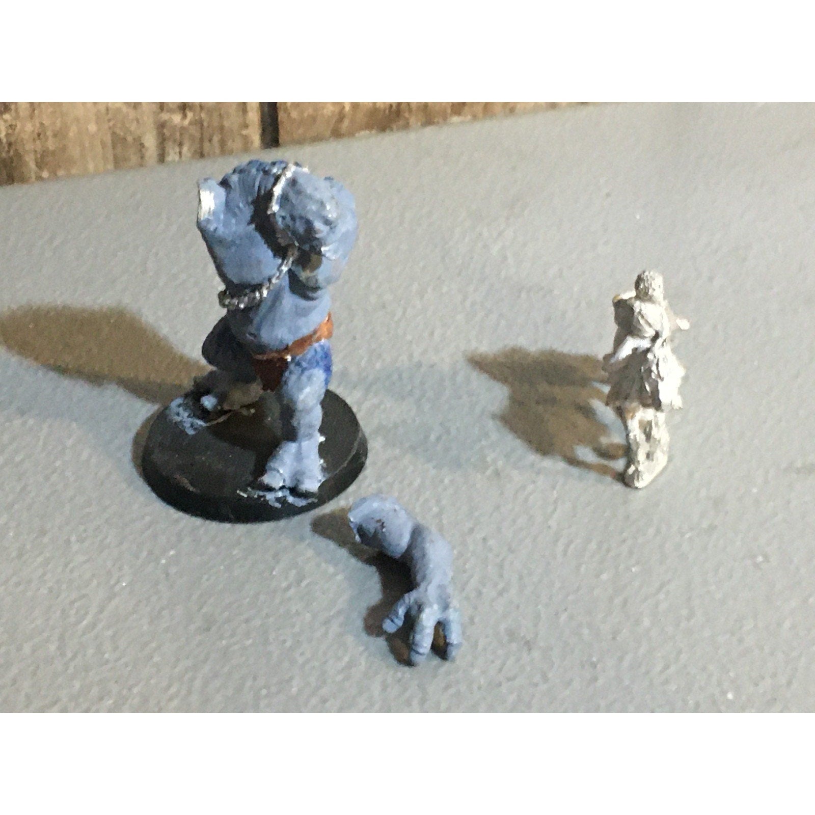 A34031 LOTR LORD OF THE RINGS GAMES WORKSHOP METAL CAVE TROLL & HOBBIT PONY INC
