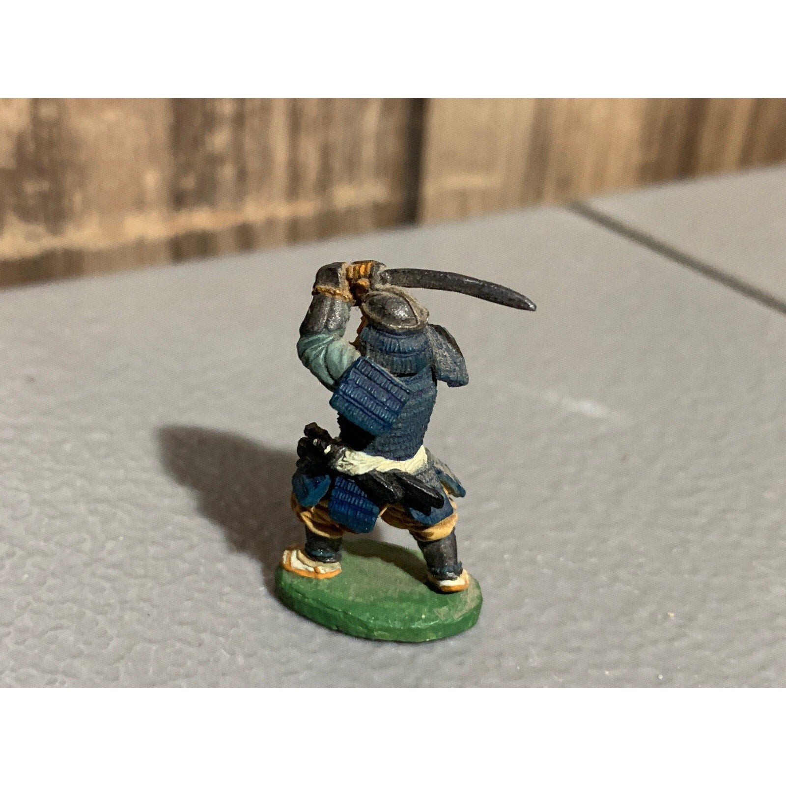 A10007 RAL PARTHA METAL OOP SAMURAI W SWORD OVERHEAD PAINTED