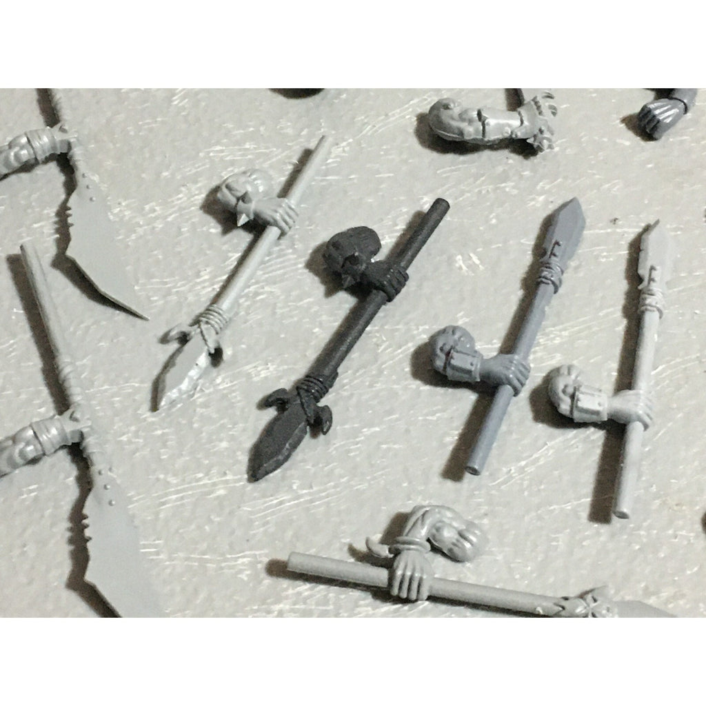 A22614 WARHAMMER FANTASY ORCS & GOBLINS BITS LOT ORC MIXED GAMES WORKSHOP GW