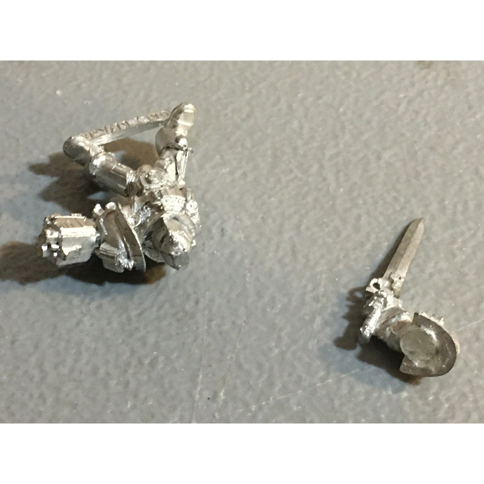 A33833 WARHAMMER 40K SPACE MARINES GREY KNIGHTS METAL JUSTICAR NO BACKPACK GW