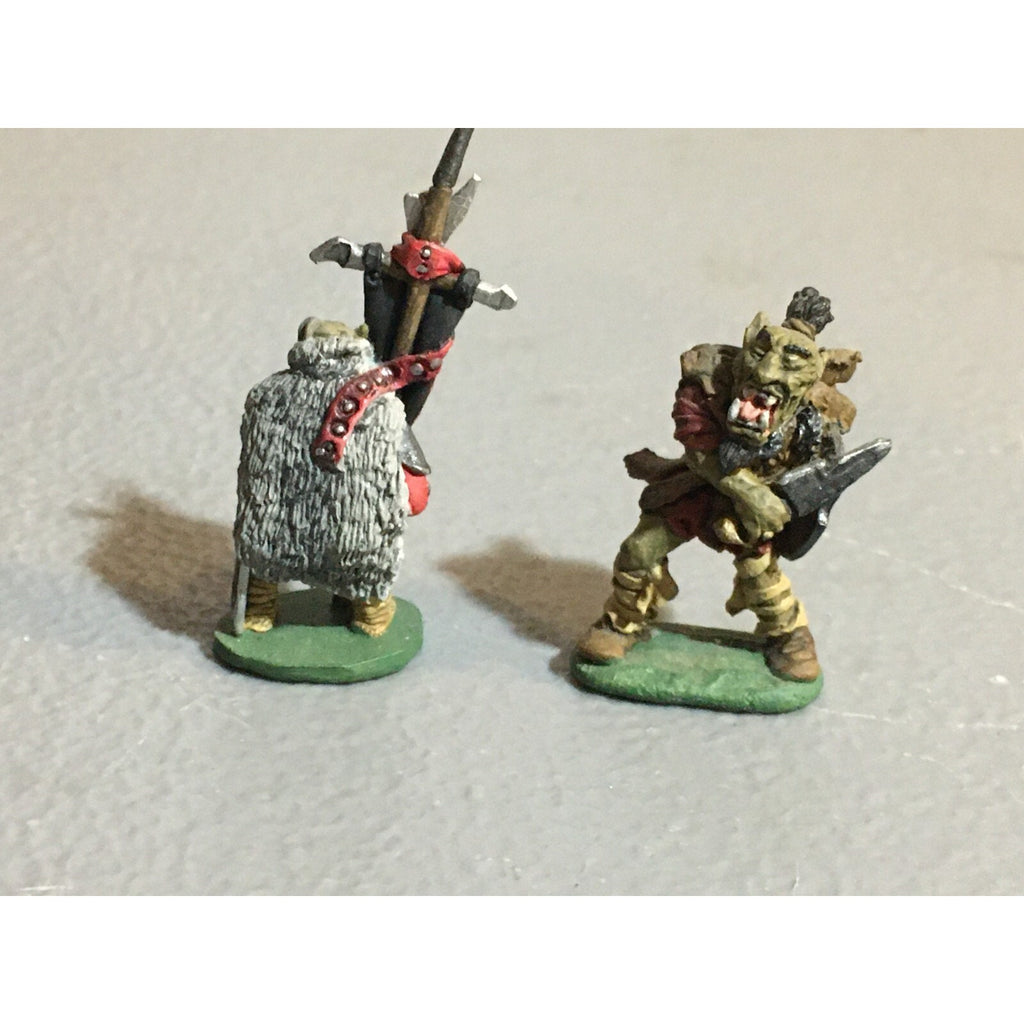 A10100 CITADEL PRE SLOTTA METAL RARE OOP ORC WARRIORS 2 PK PAINTED