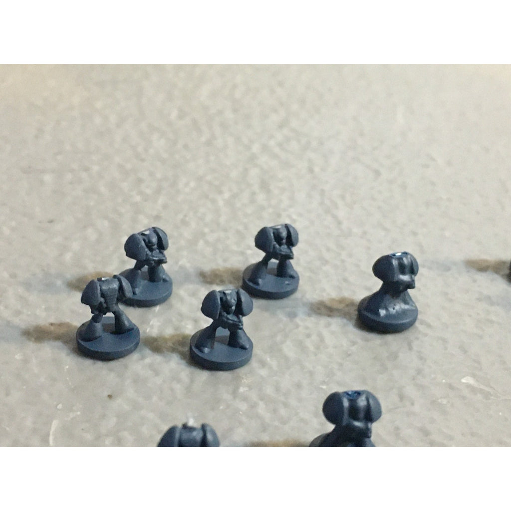 A25124 WARHAMMER 40K EPIC SPACE MARINES TACTICAL 10 STANDS GW