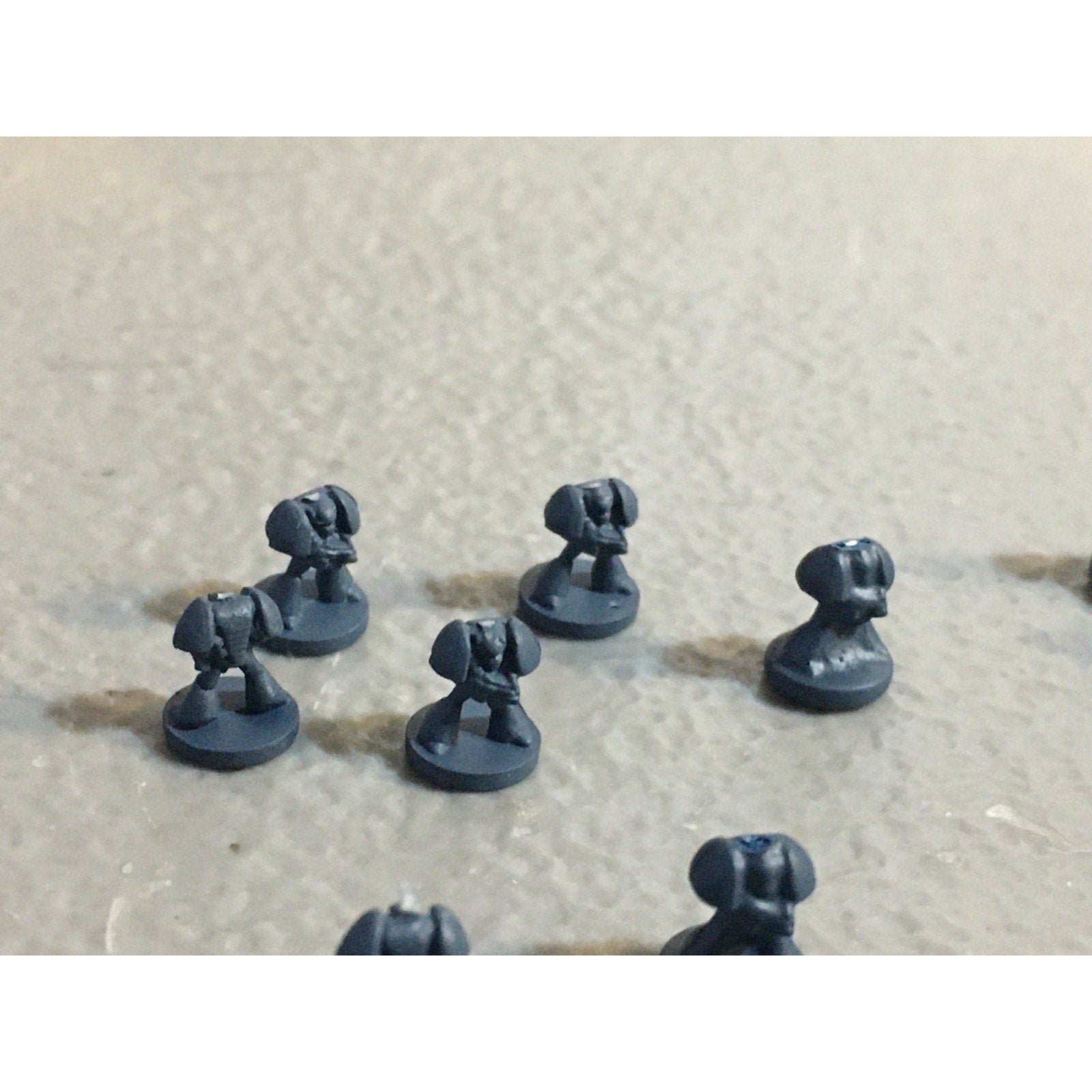 A25124 WARHAMMER 40K EPIC SPACE MARINES TACTICAL 10 STANDS GW