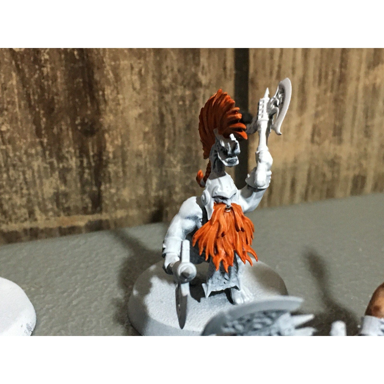 A20178 WARHAMMER FANTASY AOS FYRESLAYERS VULKITE BERZERKERS 10 PK PRIMED