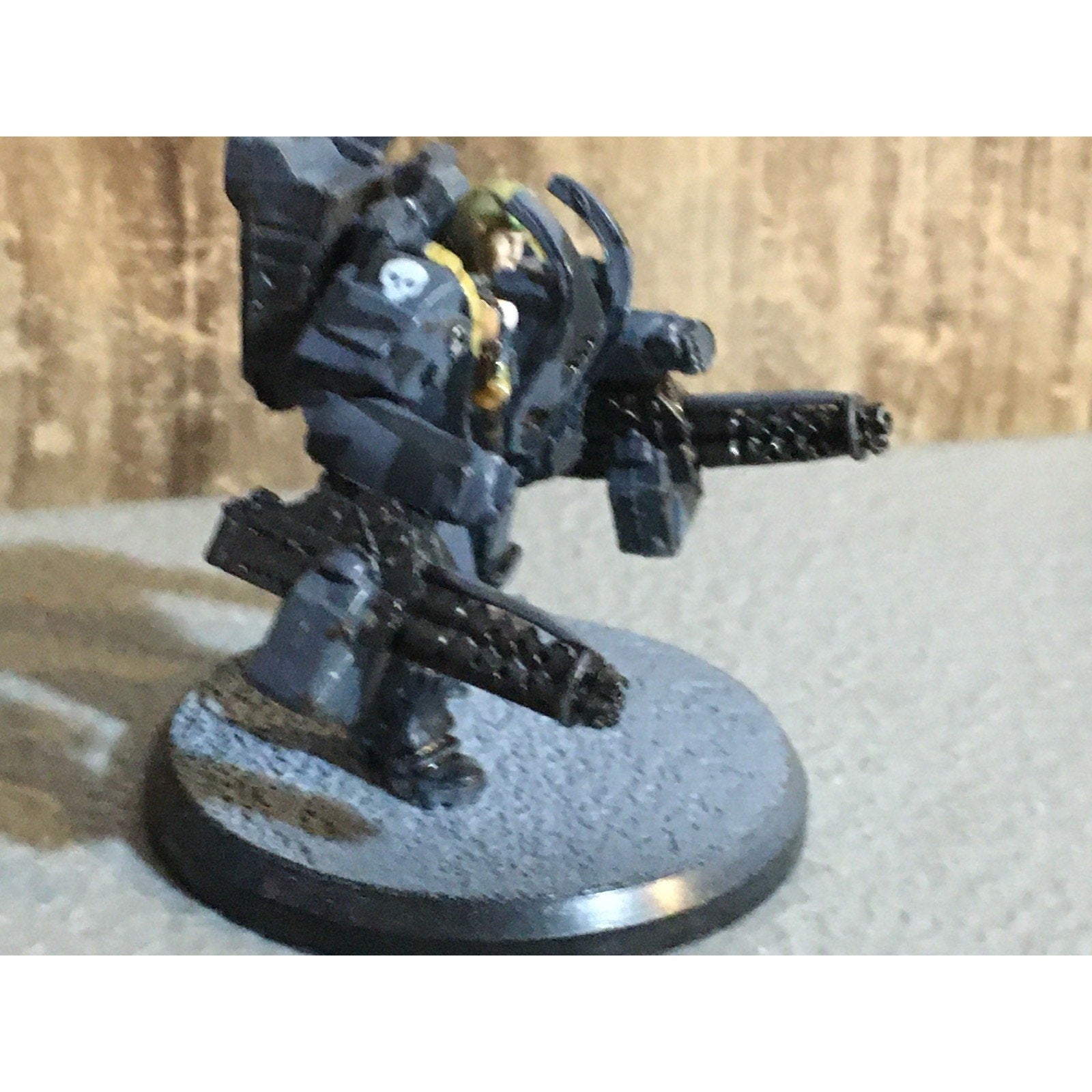 A33512 RACKHAM AT-43 UNA LIEUTENANT G EPSTONE MINIATURE W CARD