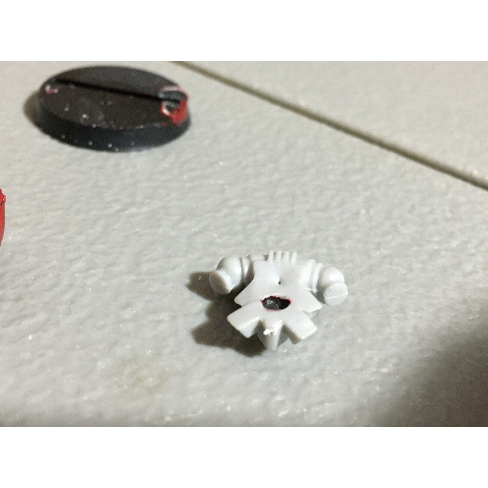 A19731 WARHAMMER 40K SPACE MARINES WOLVES WOLF GUARD METAL W BIONIC LEG