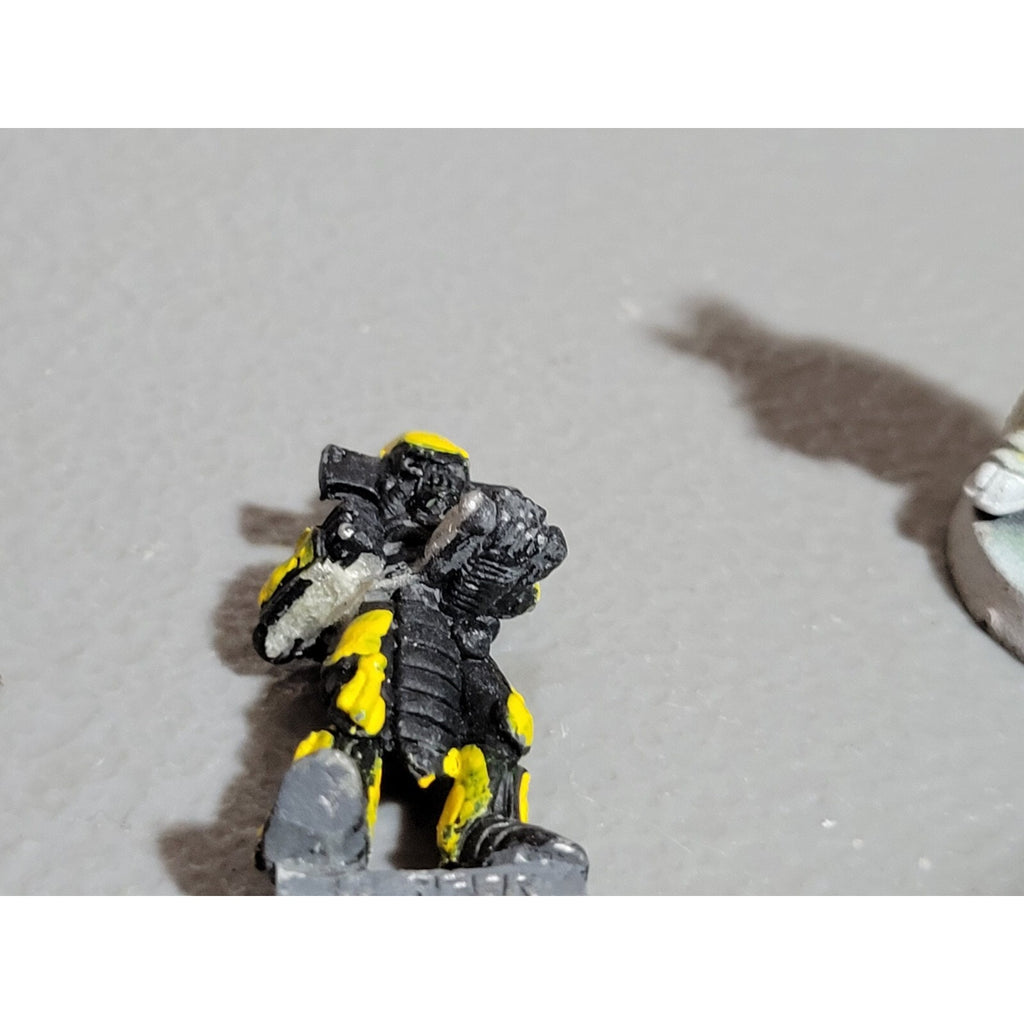 A19079 WARHAMMER 40K ELDAR CRAFTWORLDS METAL AVATAR OF KHAINE HAIR BIT