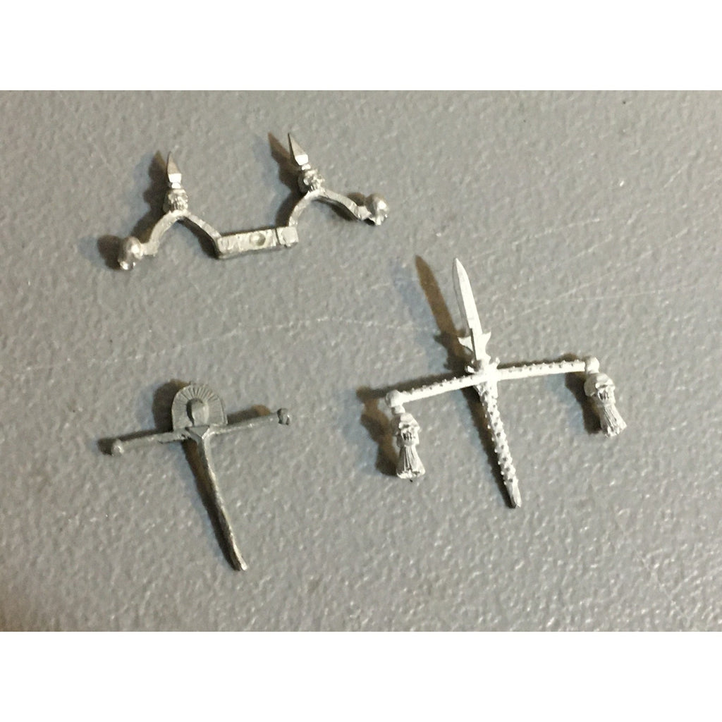 A29765 WARHAMMER FANTASY VAMPIRE COUNTS METAL BIT LOT BAR BANNER POLE CLIPPED GW