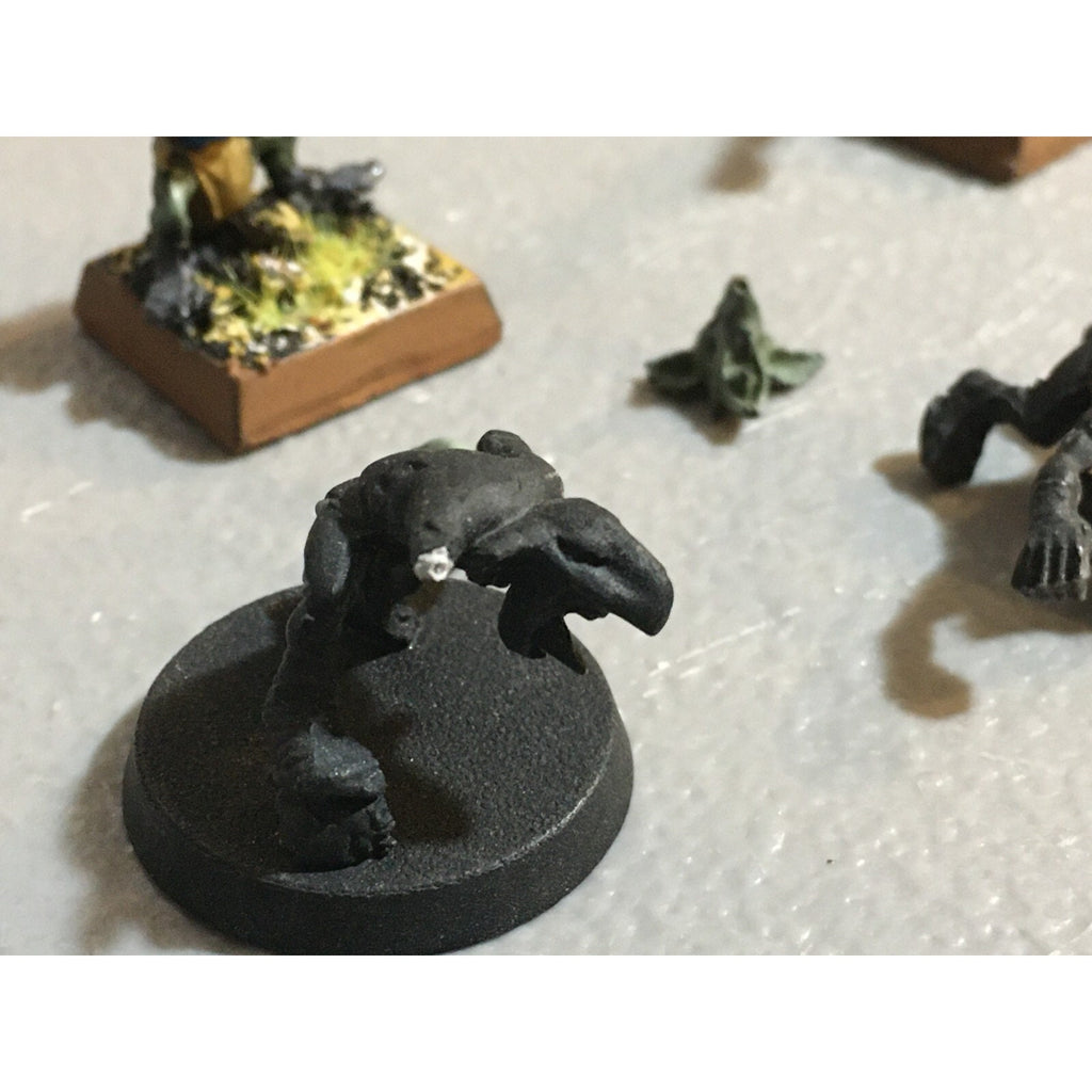 A23404 WARHAMMER FANTASY OGRE KINGDOMS LOT GNOBLARS + EXTRA HEADS GW