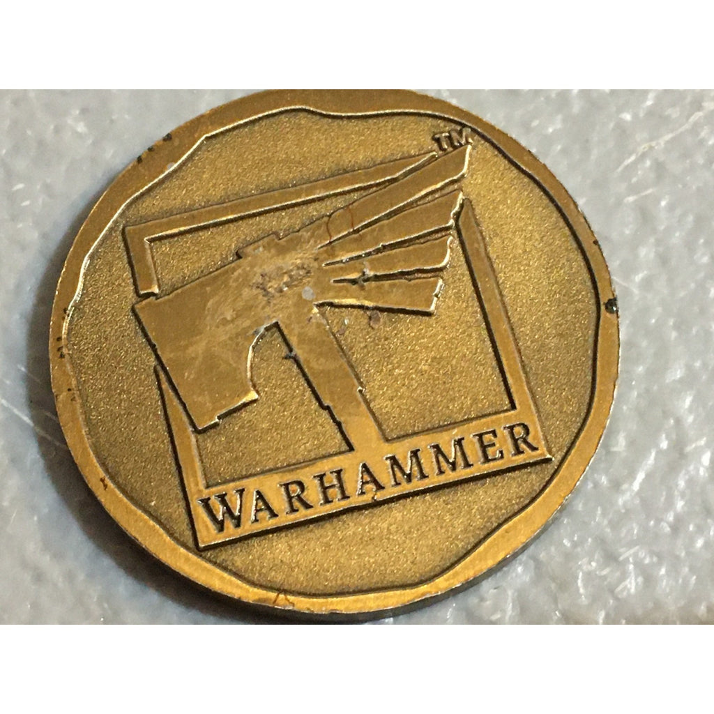 A32172 WARHAMMER 40K COMMEMORATIVE COLLECTABLE COIN ORRUK WARCLANS GW ...