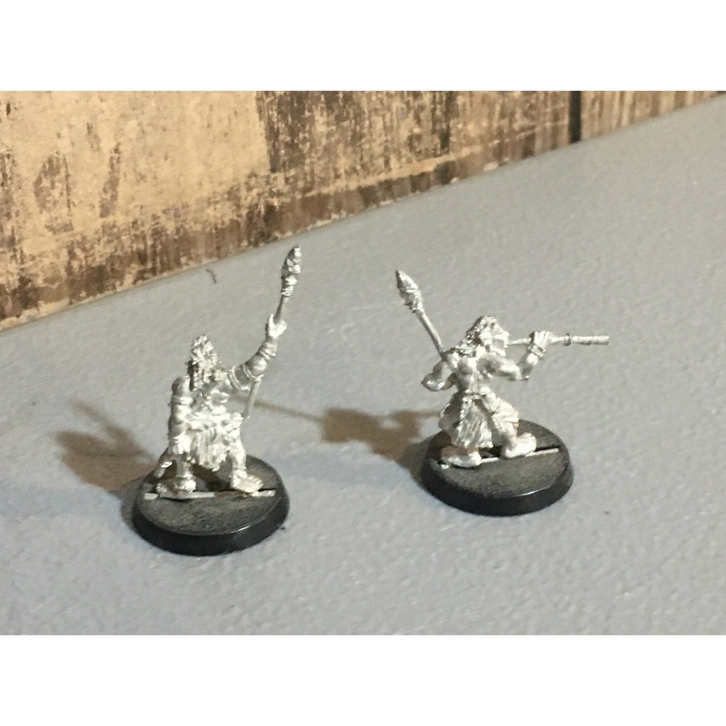 A30352 LOTR LORD OF THE RINGS GW GAMES WORKSHOP METAL 2 PK WILDMEN OF DRUADAN