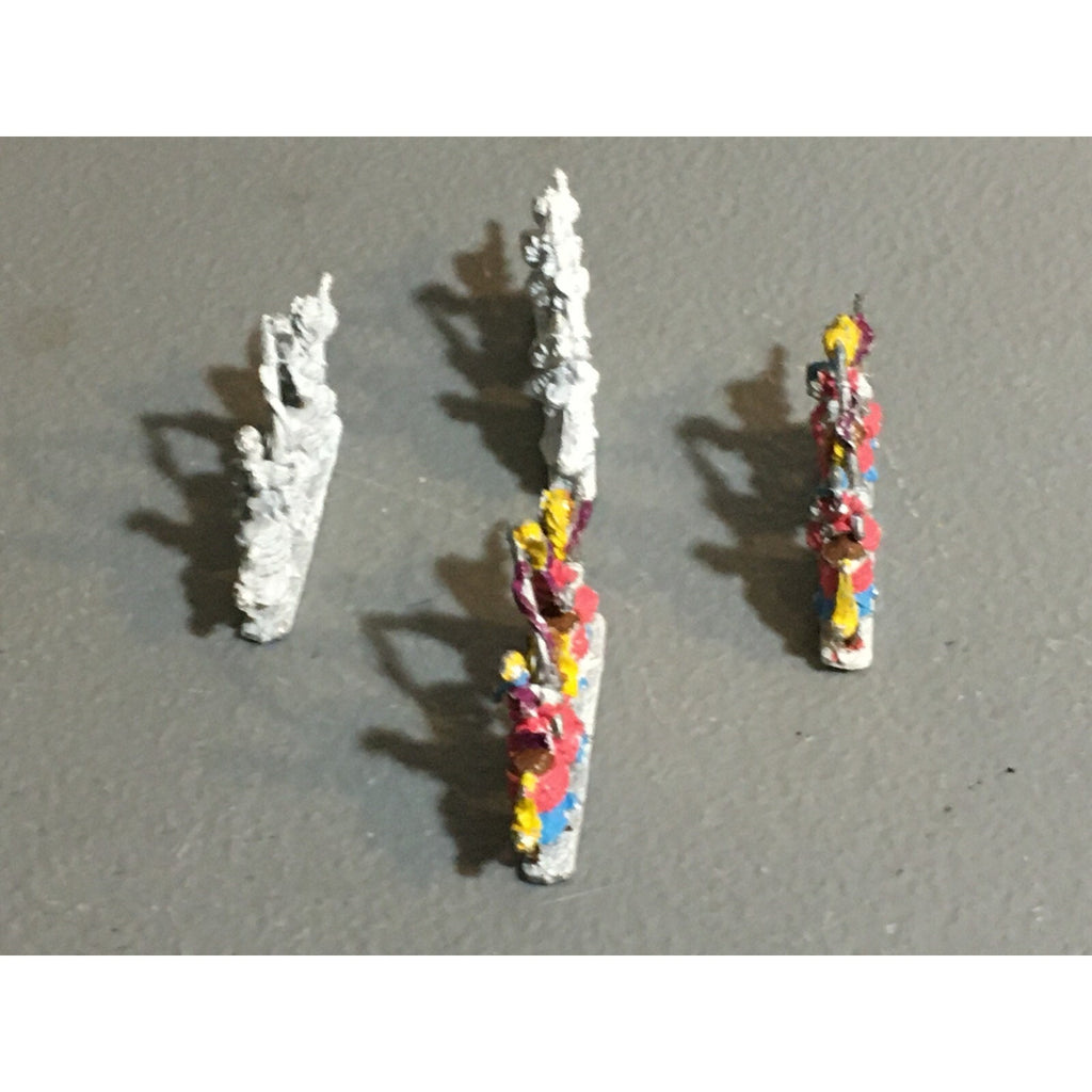 A16646 WARMASTER WARHAMMER FANTASY HIGH ELVES SILVER HELMS METAL 4 STANDS GW