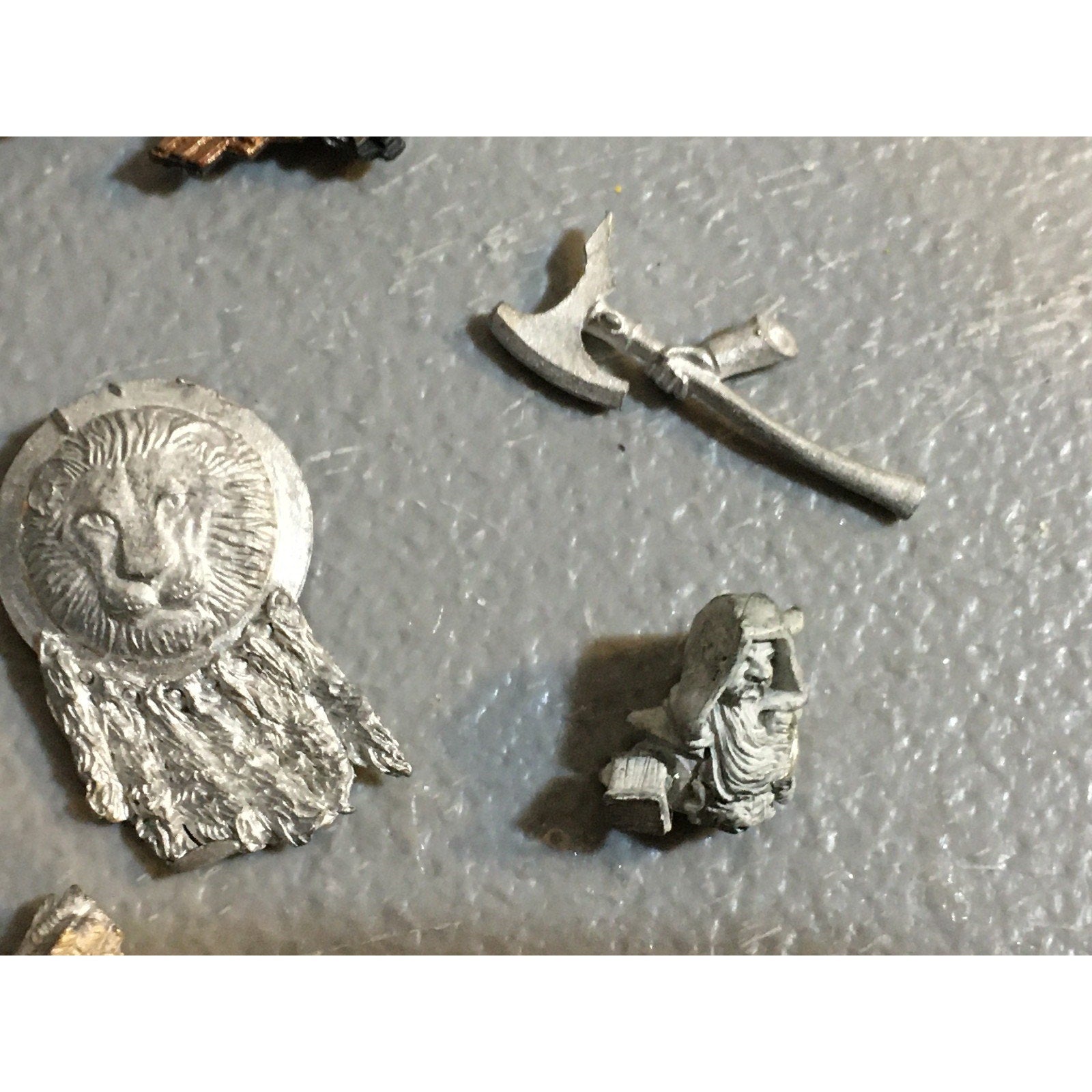 A32544 UNKNOWN MINIATURES ALL METAL BITS & INCOMPLETE LOT FANTASY