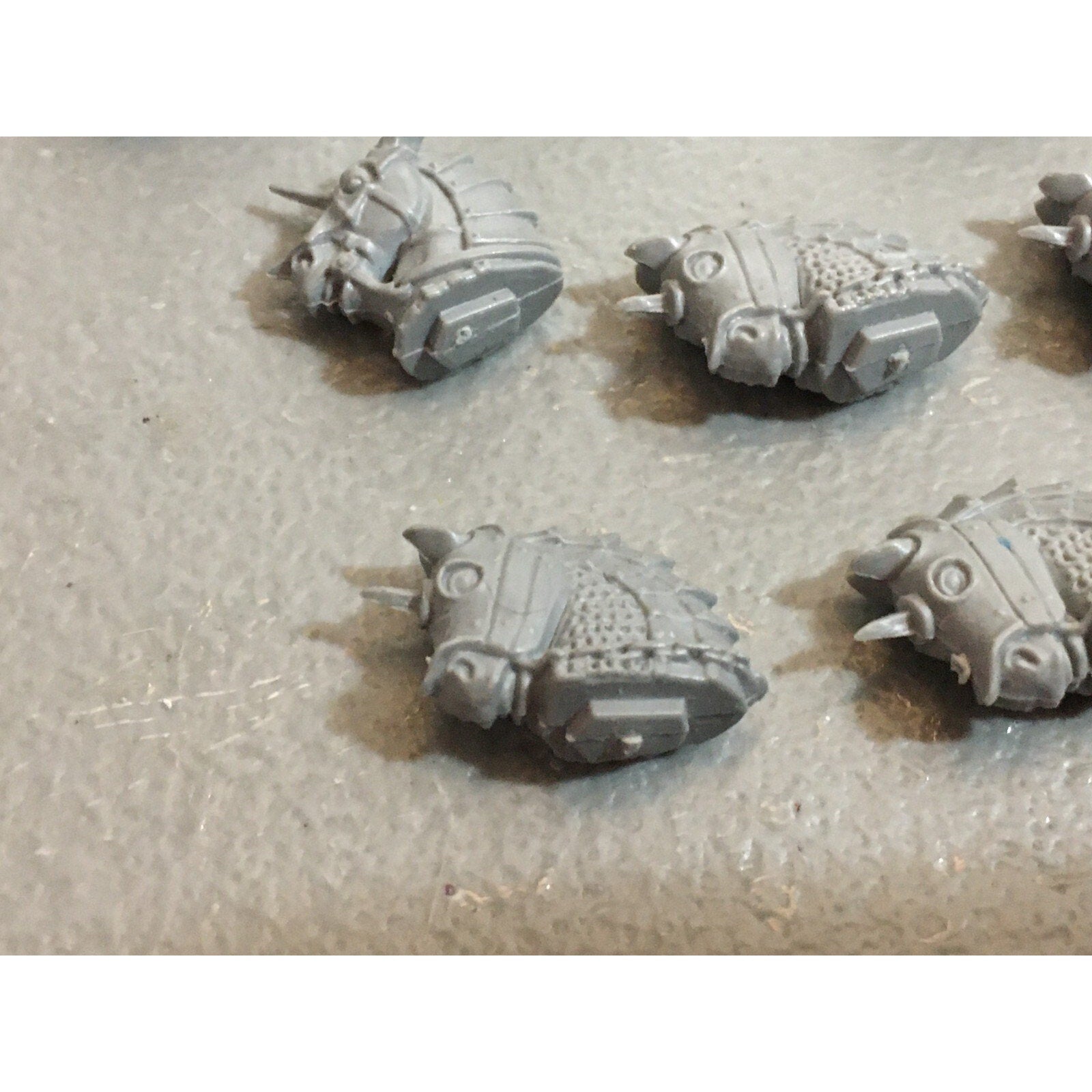 A20092 WARHAMMER FANTASY THE EMPIRE HORSE BITS LOT HEADS GAMES WORKSHOP