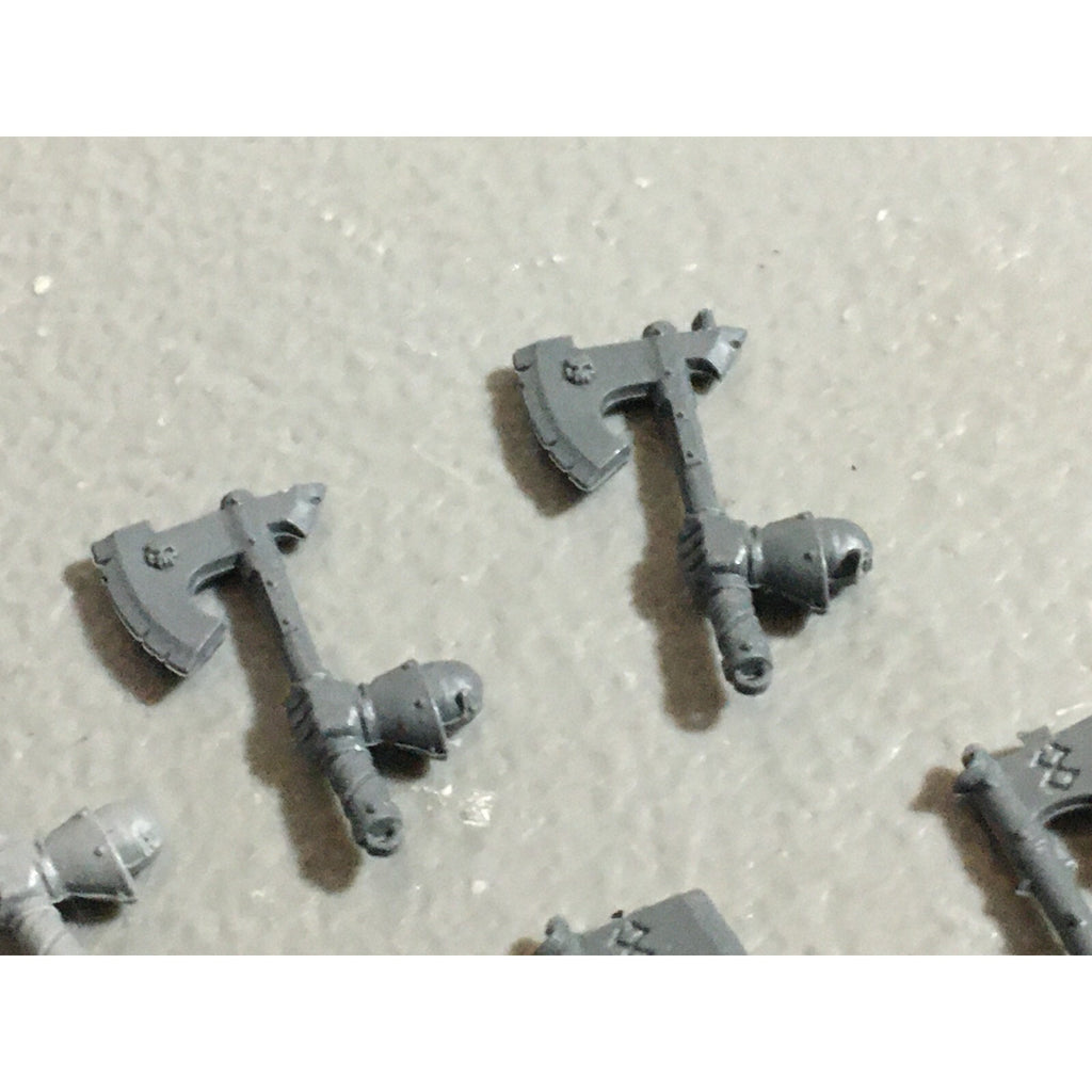 A22213 WARHAMMER FANTASY CHAOS MORTALS BITS LOT AXE HANDS GAMES WORKSHOP