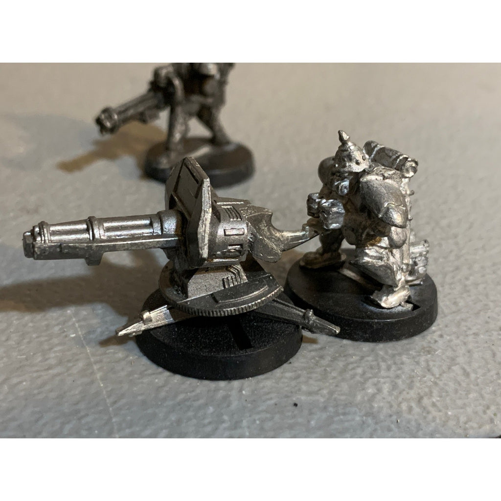 A30687 WARZONE MUTANT CHRONICLE TARGET HHG METAL BAUHAUS HEAVY WEAPON LOT TURRET