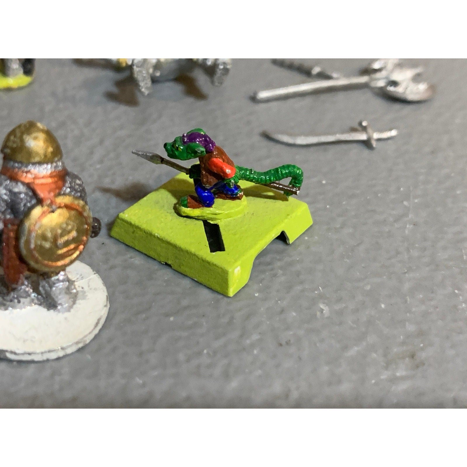 A29183 RAL PARTHA WARRIORS LOT WIZARD DWARF FEMALE KNIGHT METAL MINIATURES