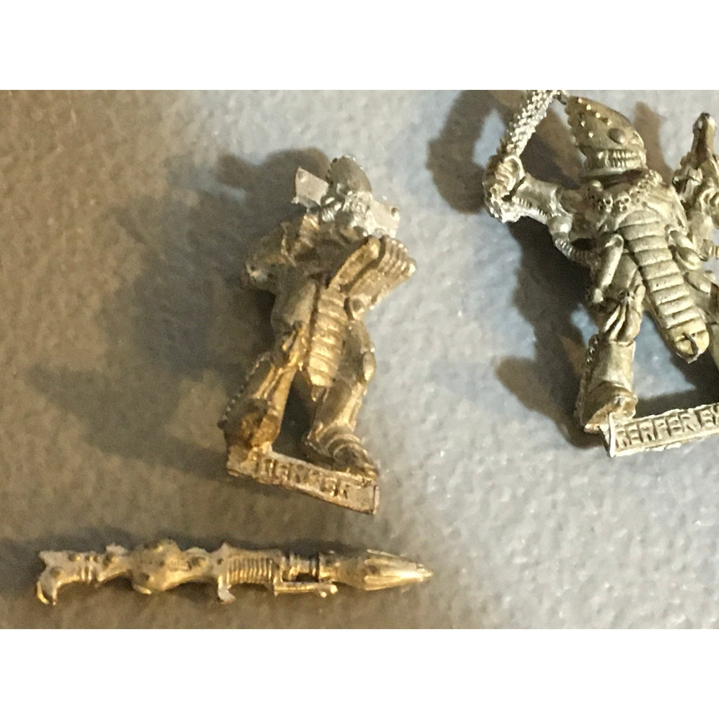 A33532 WARHAMMER 40K ELDAR METAL OOP DARK REAPER 3 PK + EXARCH GW