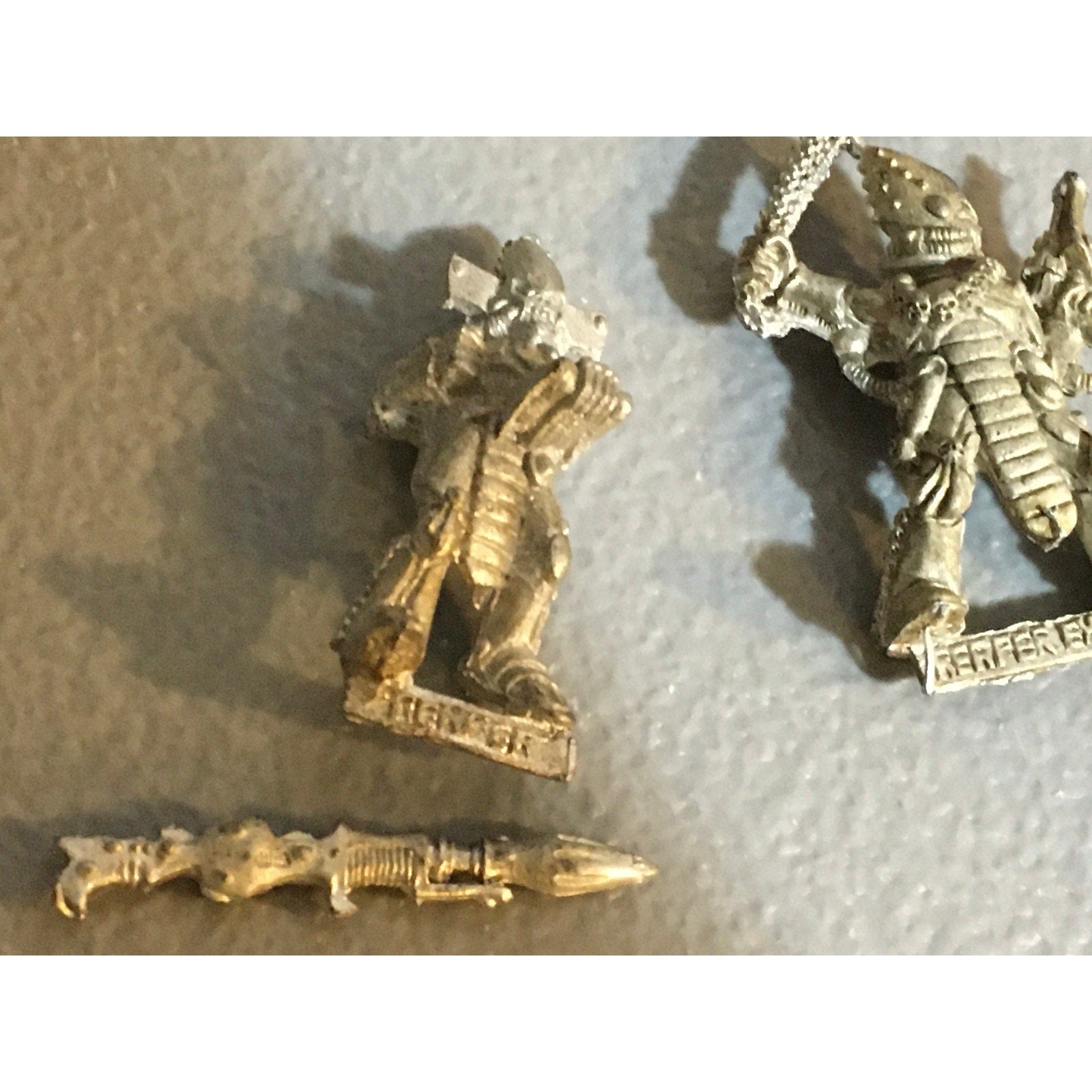 A33532 WARHAMMER 40K ELDAR METAL OOP DARK REAPER 3 PK + EXARCH GW