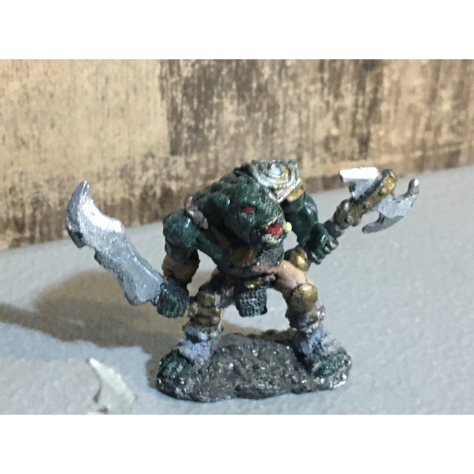 A34021 UNKNOWN METAL MINIATURES MIXED RATMAN ORC WARRIOR TABLETOP RPG